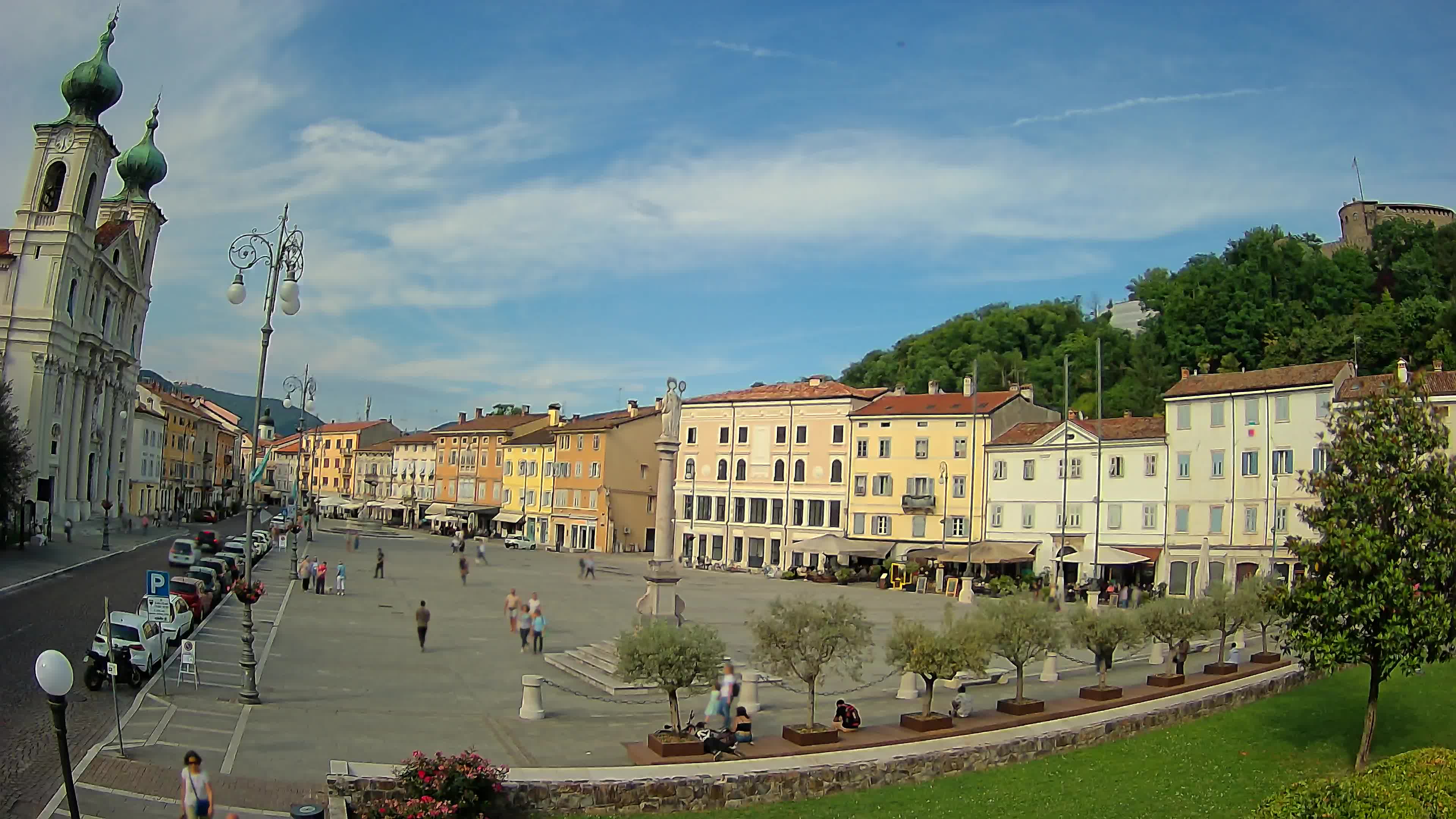Webcam Gorizia Vittoria square – Church of st. Ignazio