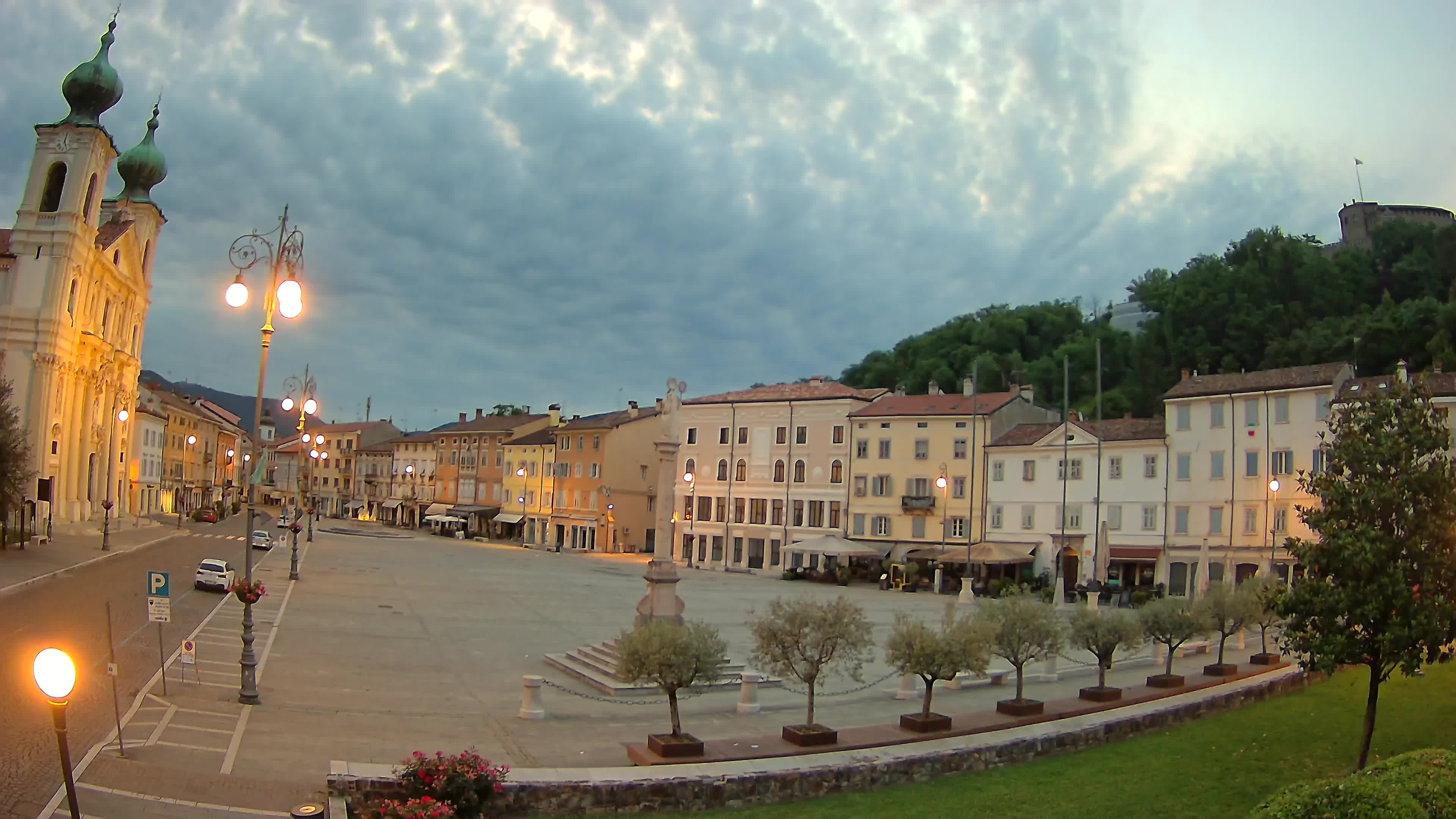 Gorizia – Place Vittoria – église st. Ignazio