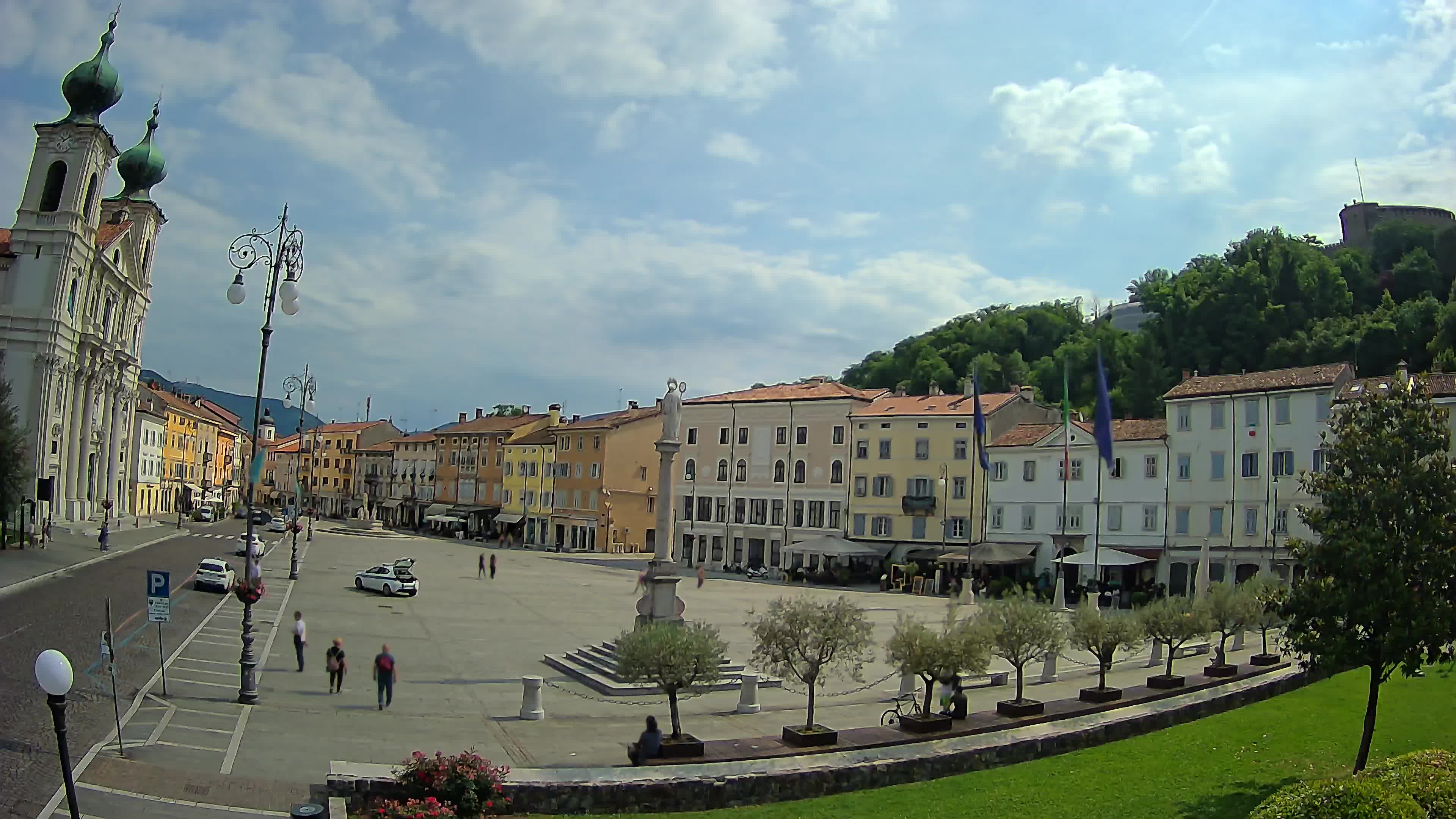 Gorizia – Place Vittoria – église st. Ignazio