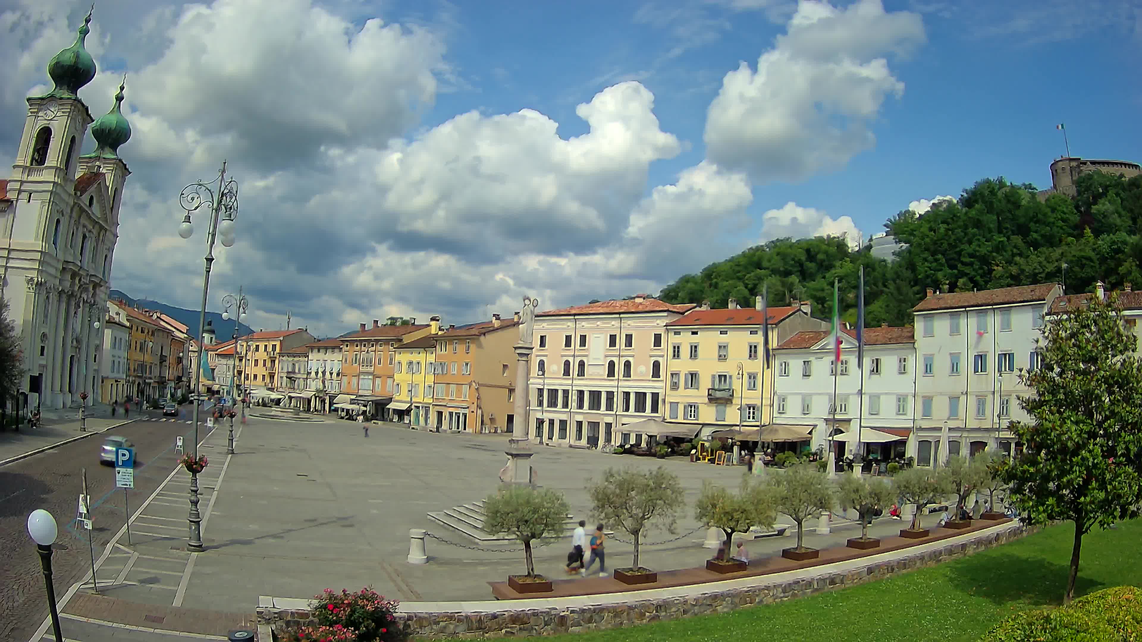Gorizia – Place Vittoria – église st. Ignazio