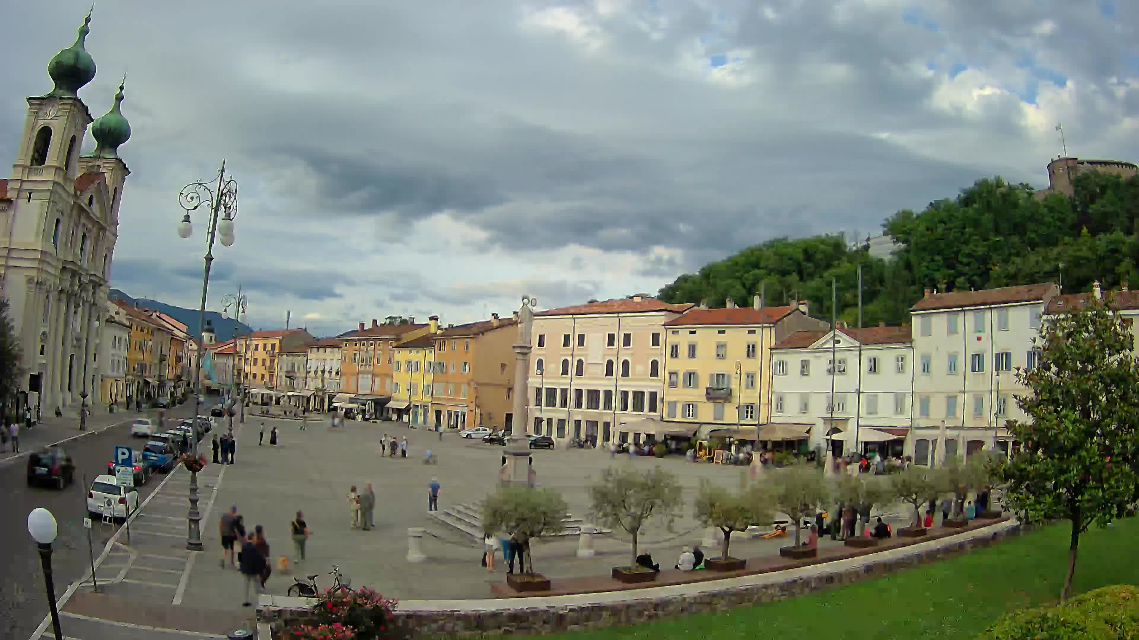 Webcam Gorizia Vittoria square – Church of st. Ignazio