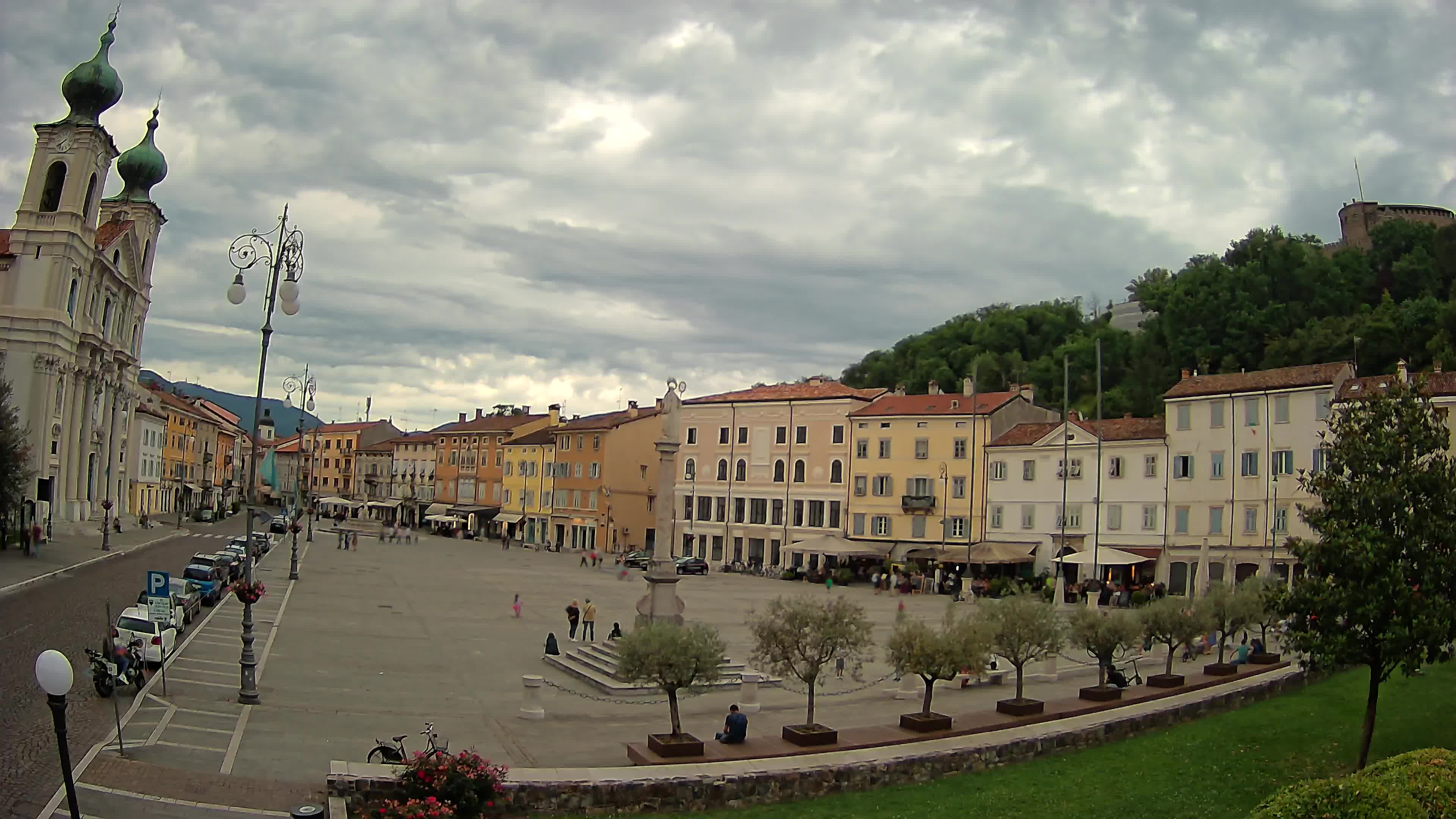 Webcam Gorizia Vittoria square – Church of st. Ignazio