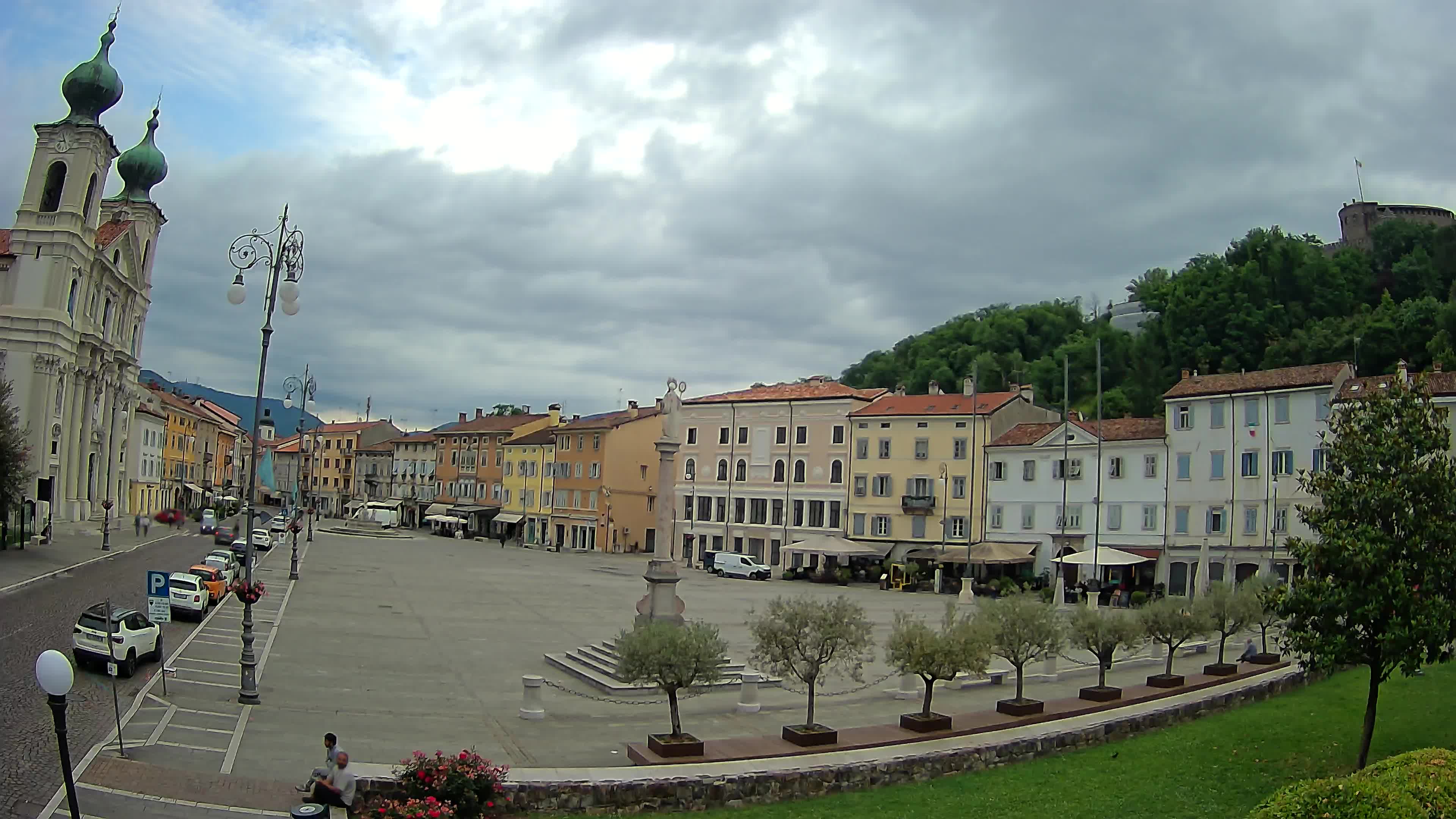 Webcam Gorizia Vittoria square – Church of st. Ignazio