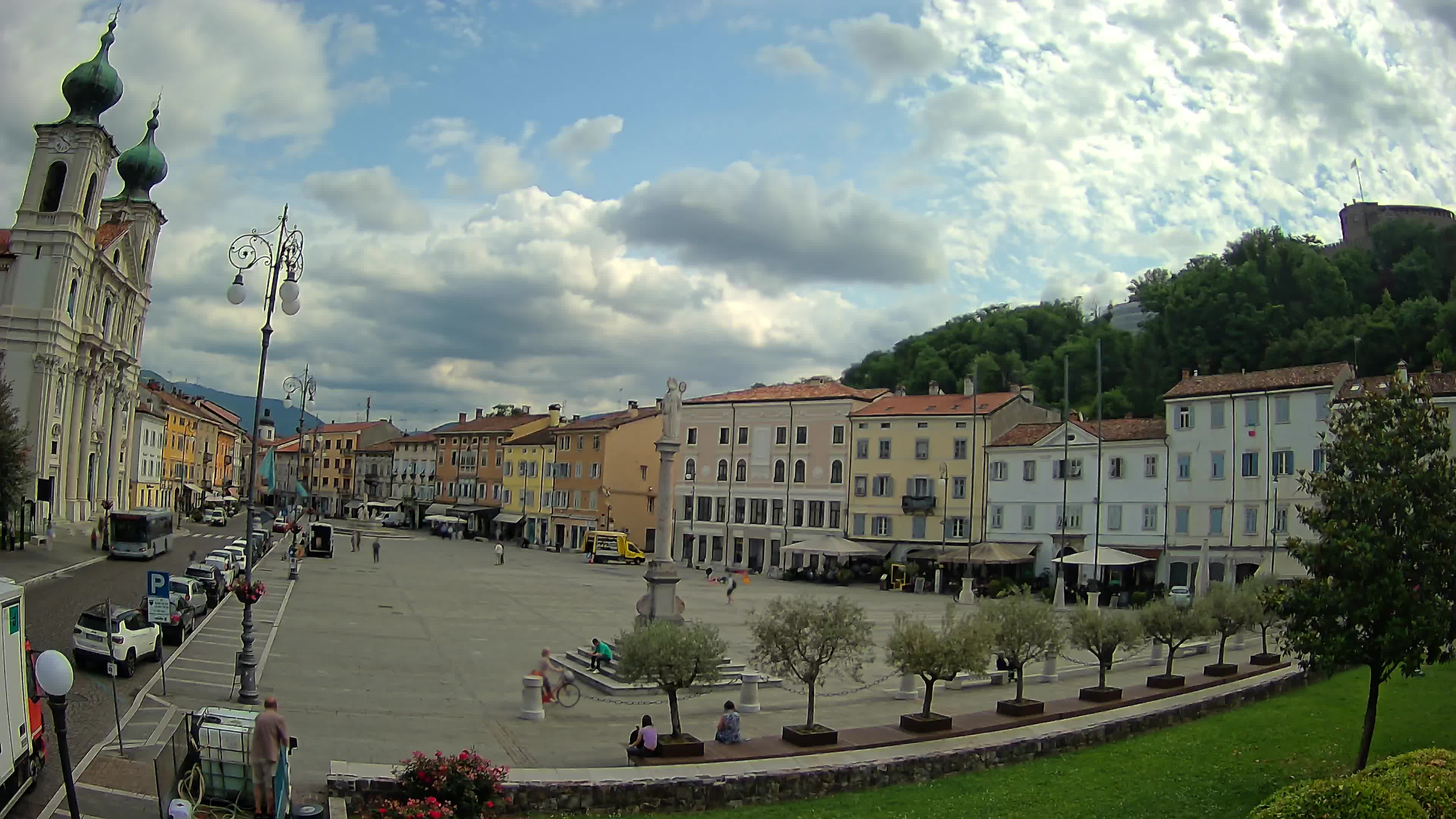 Webcam Gorizia Vittoria square – Church of st. Ignazio