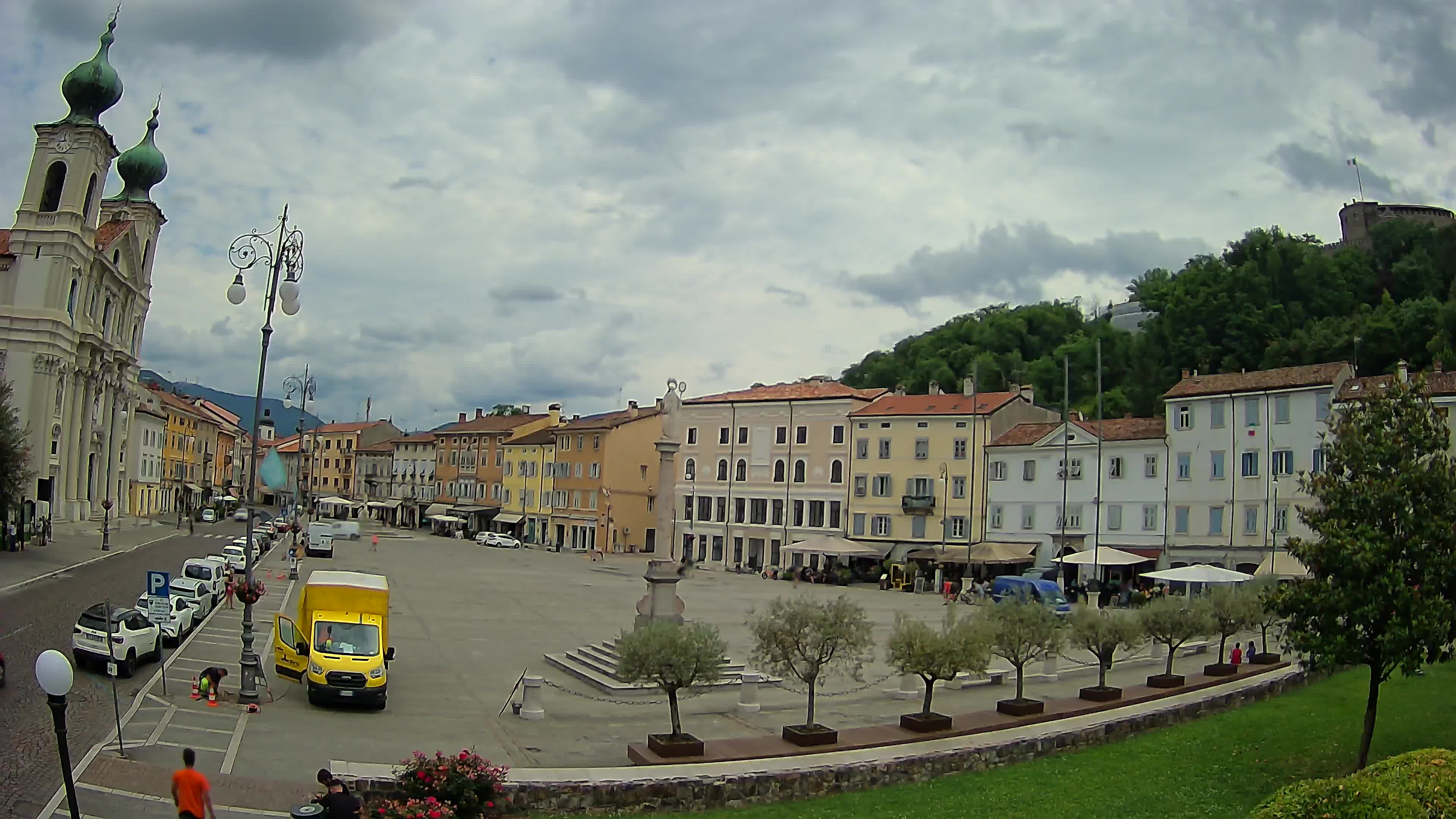 Webcam Gorizia Vittoria square – Church of st. Ignazio
