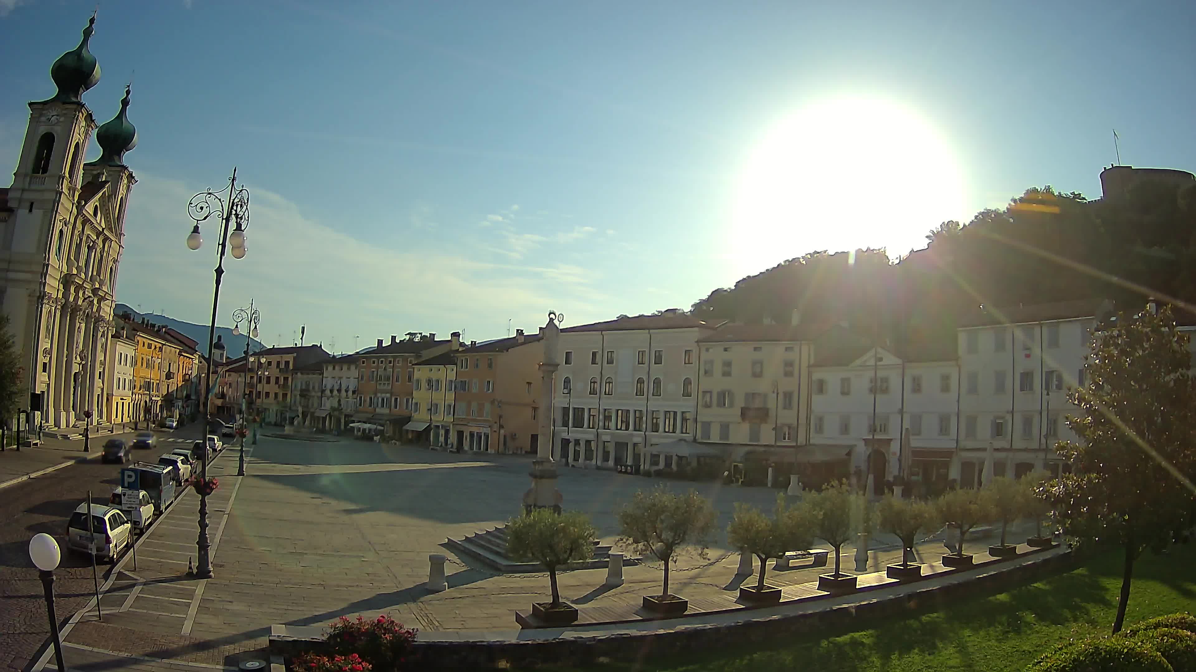 Webcam Gorizia Vittoria square – Church of st. Ignazio