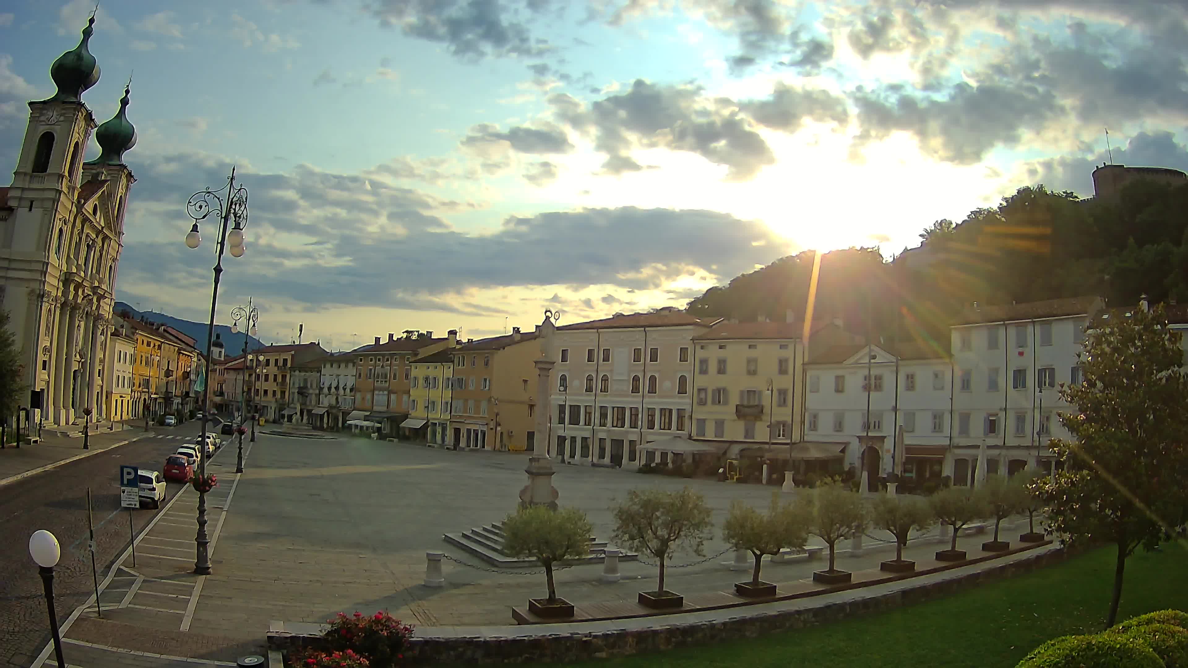 Webcam Gorizia Vittoria square – Church of st. Ignazio