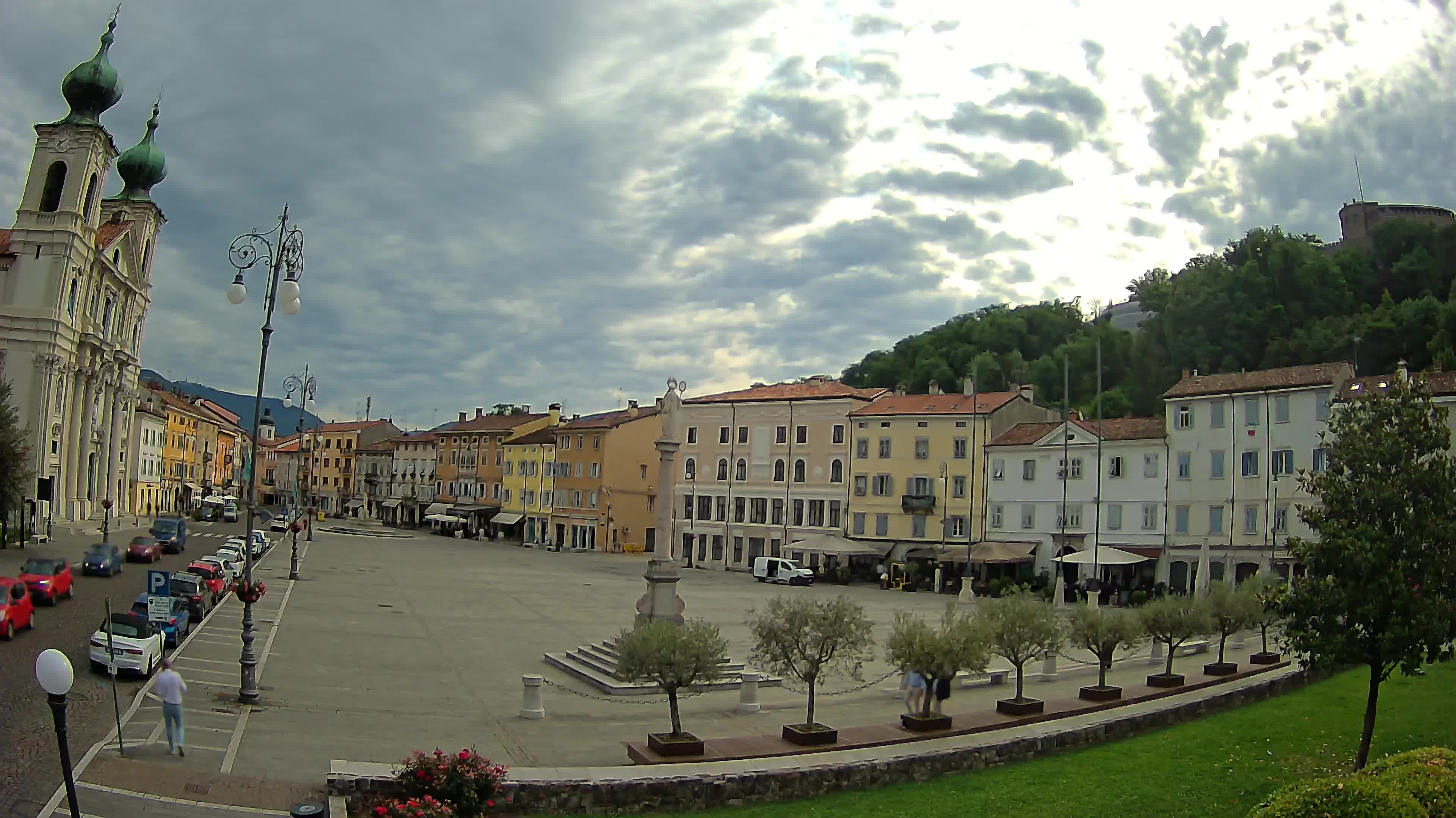 Webcam Gorizia Vittoria square – Church of st. Ignazio