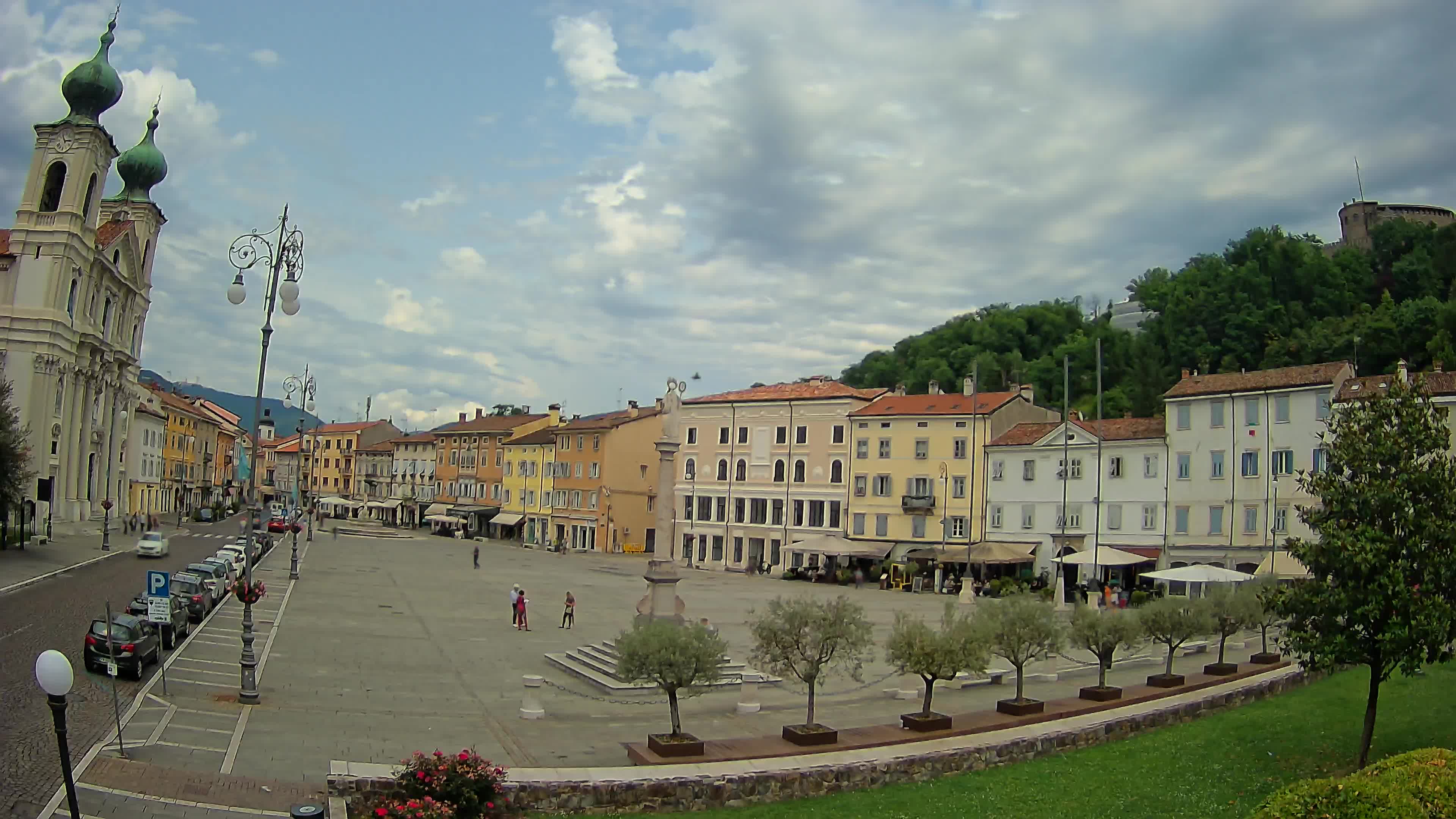 Webcam Gorizia Vittoria square – Church of st. Ignazio