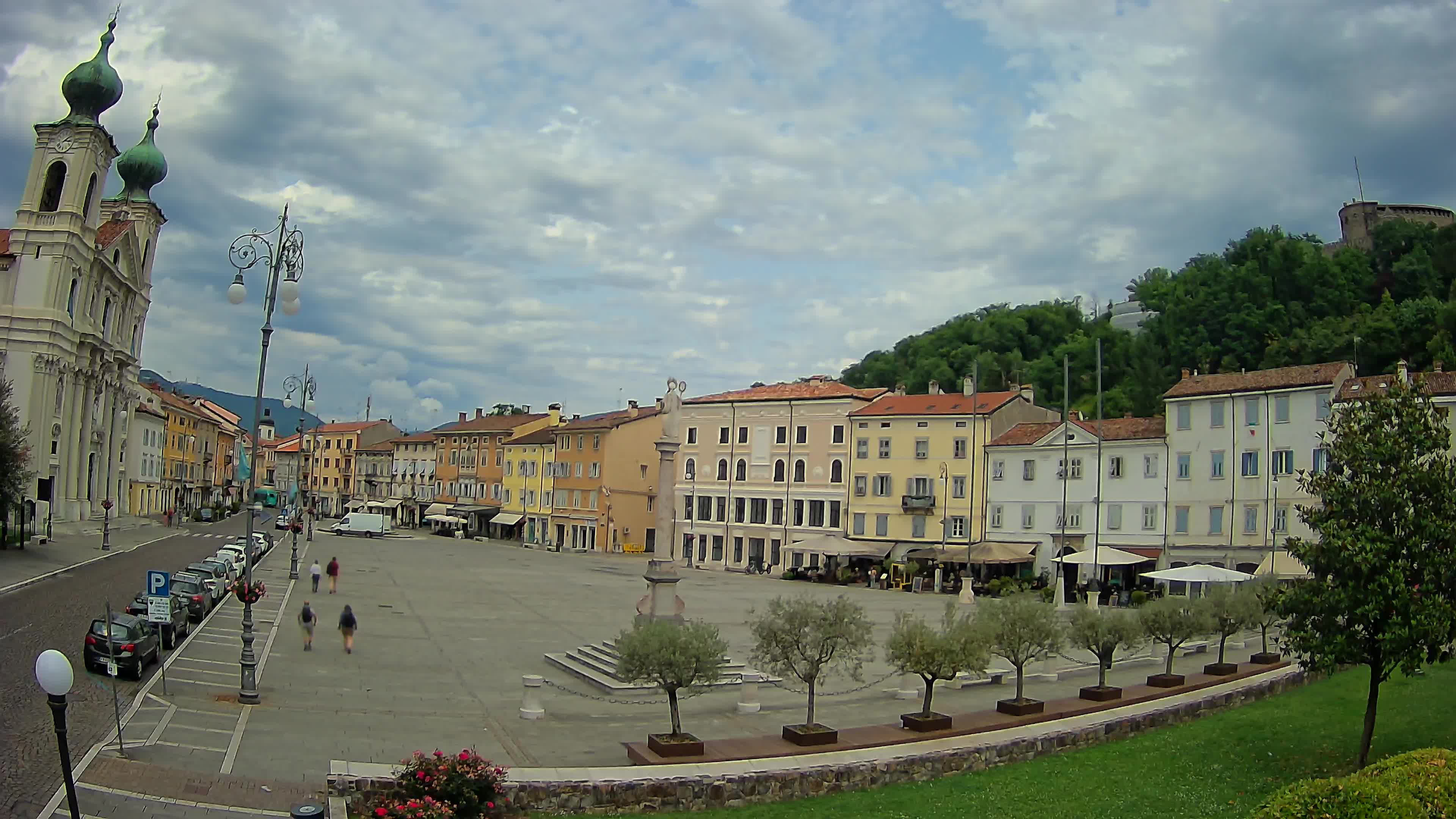 Webcam Gorizia Vittoria square – Church of st. Ignazio