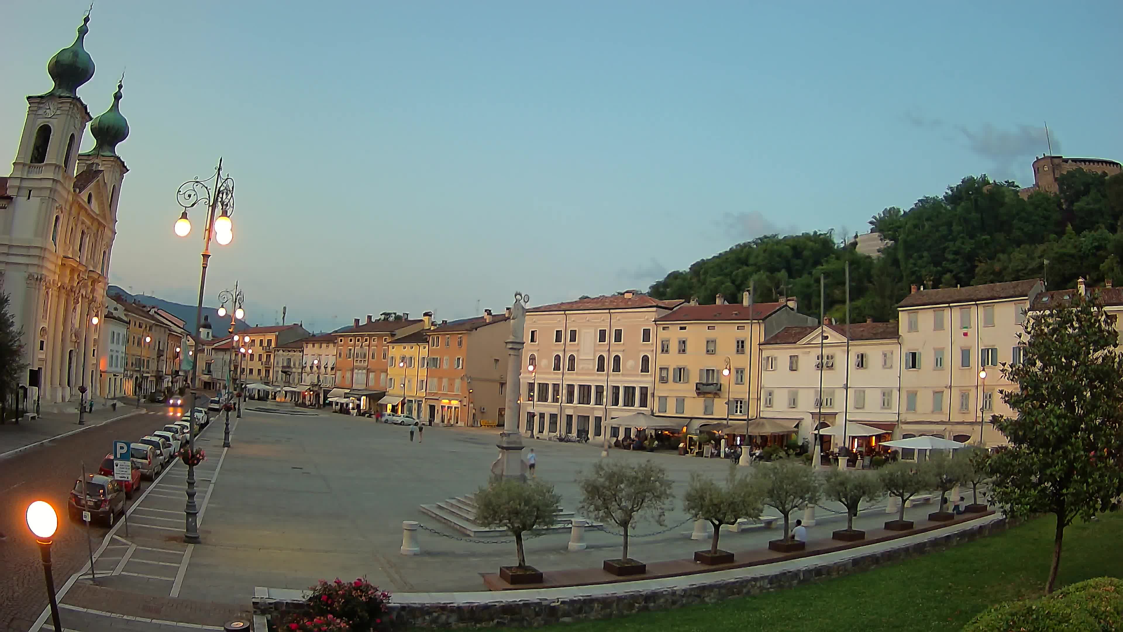 Webcam Gorizia Vittoria square – Church of st. Ignazio