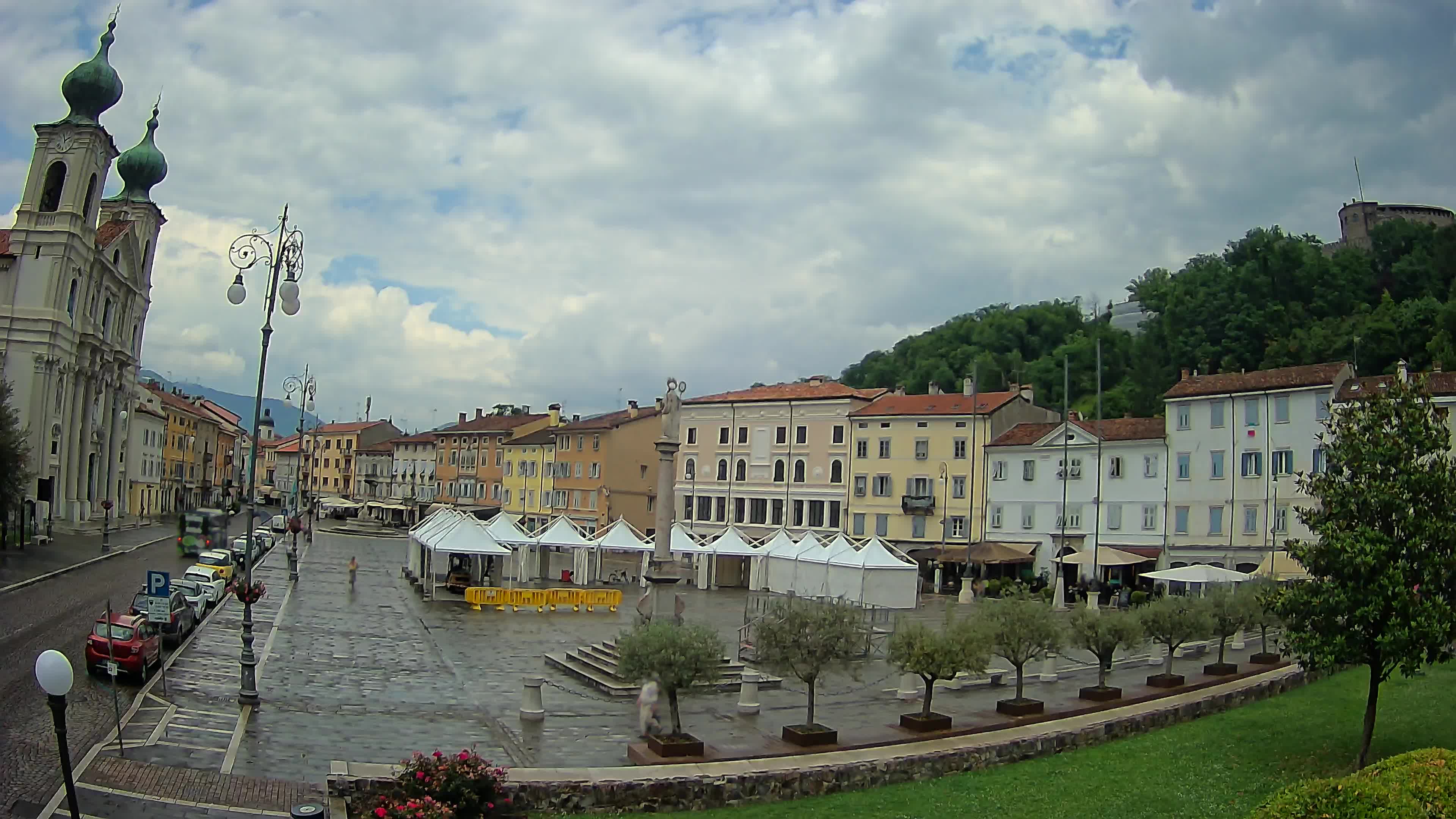 Webcam Gorizia Vittoria square – Church of st. Ignazio