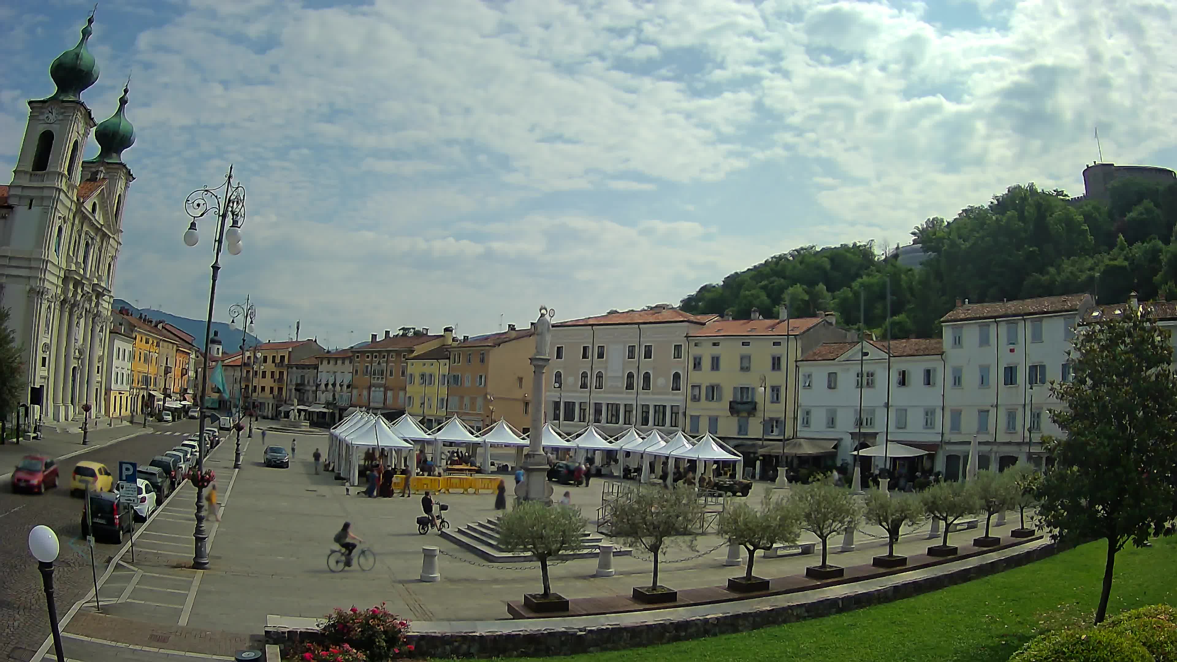 Webcam Gorizia Vittoria square – Church of st. Ignazio