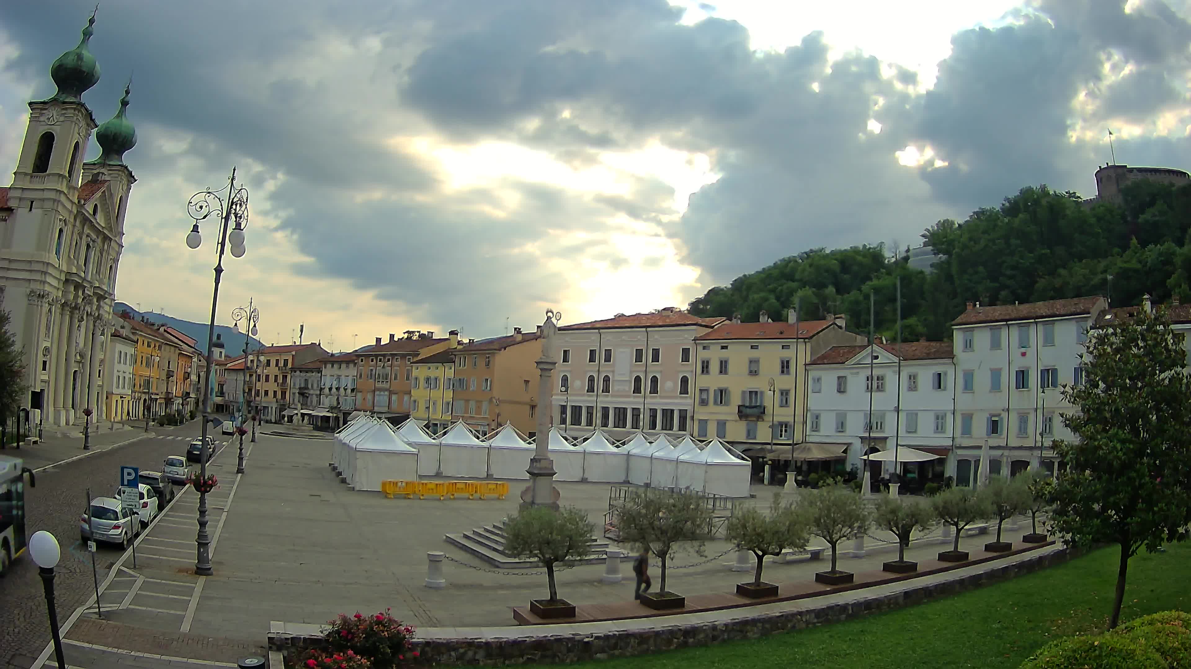 Webcam Gorizia Vittoria square – Church of st. Ignazio