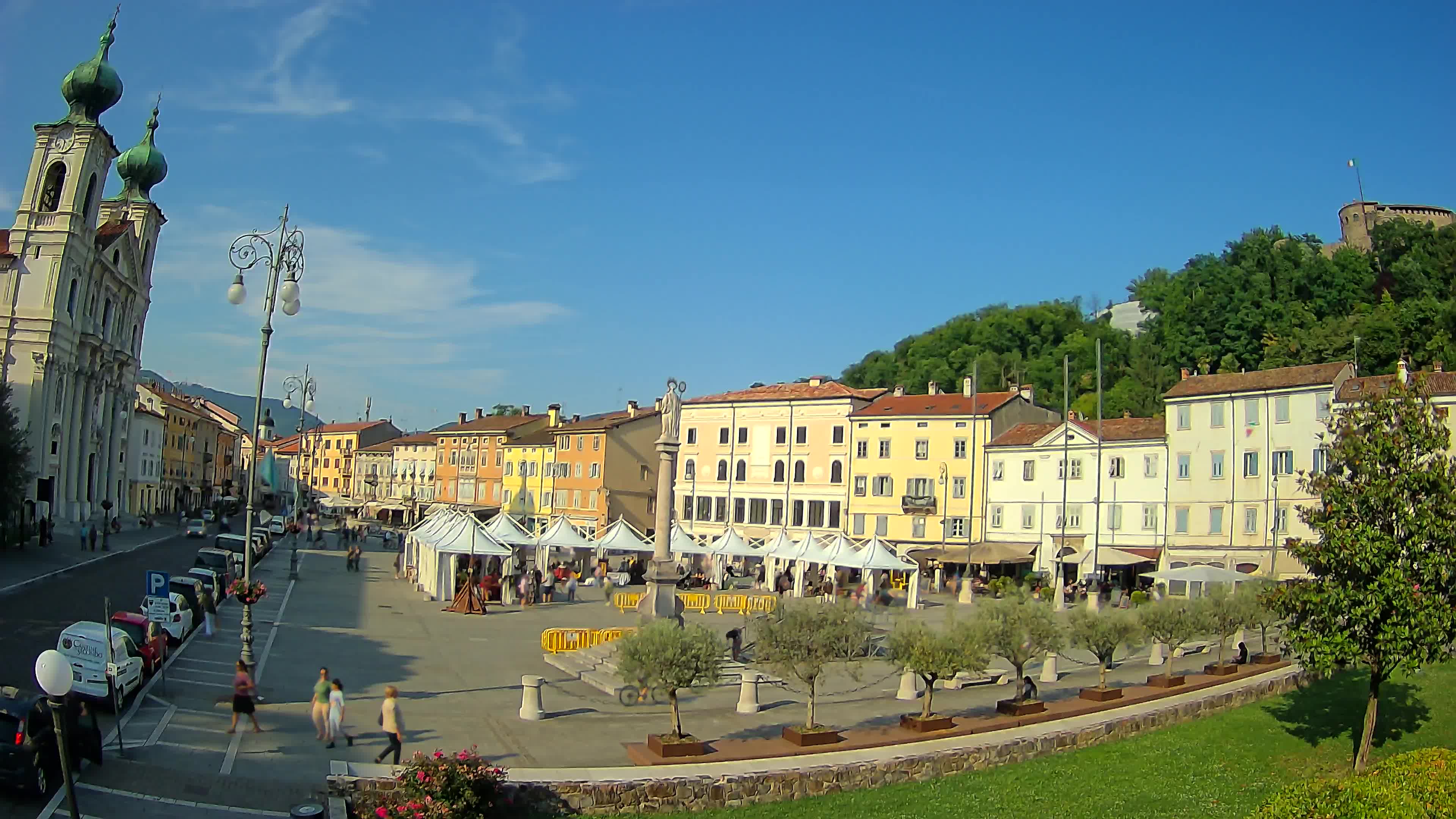 Webcam Gorizia Vittoria square – Church of st. Ignazio