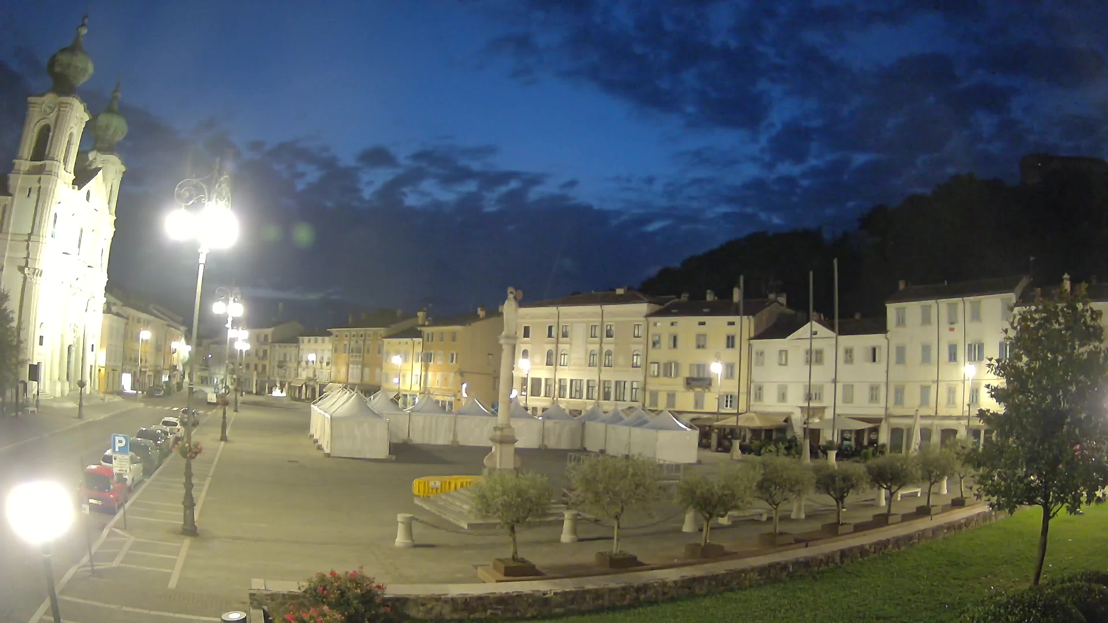 Webcam Gorizia Vittoria square – Church of st. Ignazio