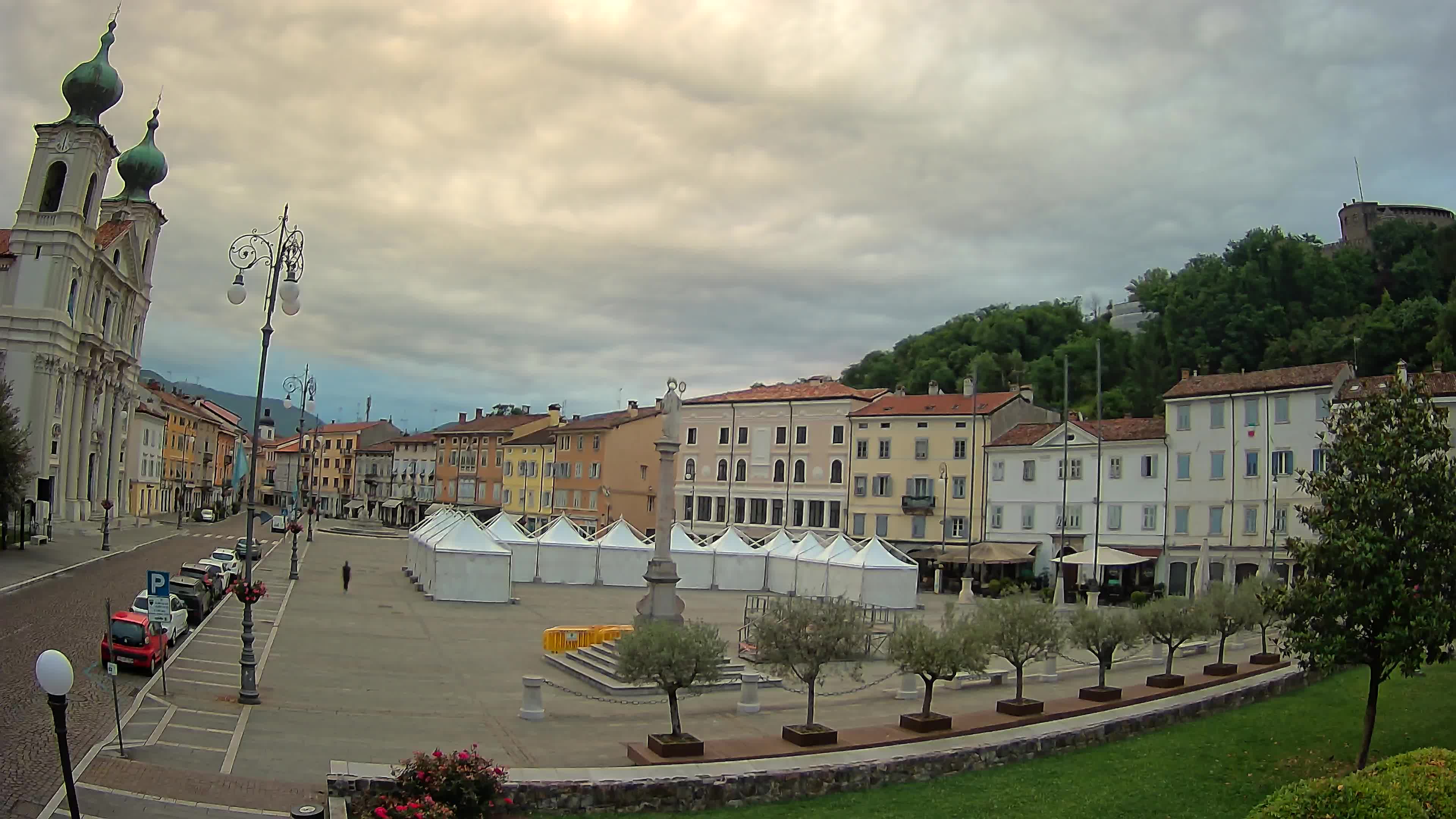Webcam Gorizia Vittoria square – Church of st. Ignazio