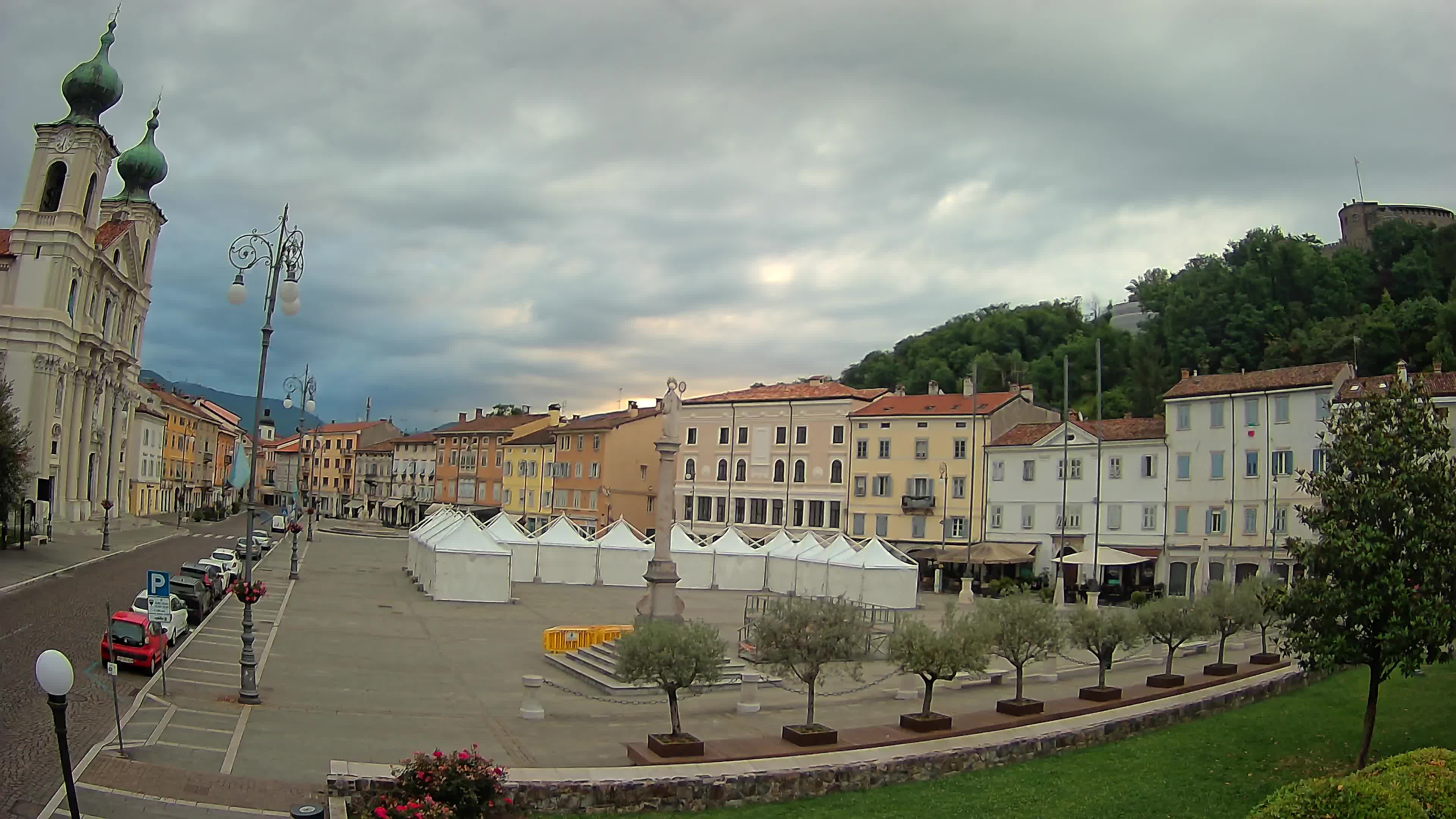 Webcam Gorizia Vittoria square – Church of st. Ignazio