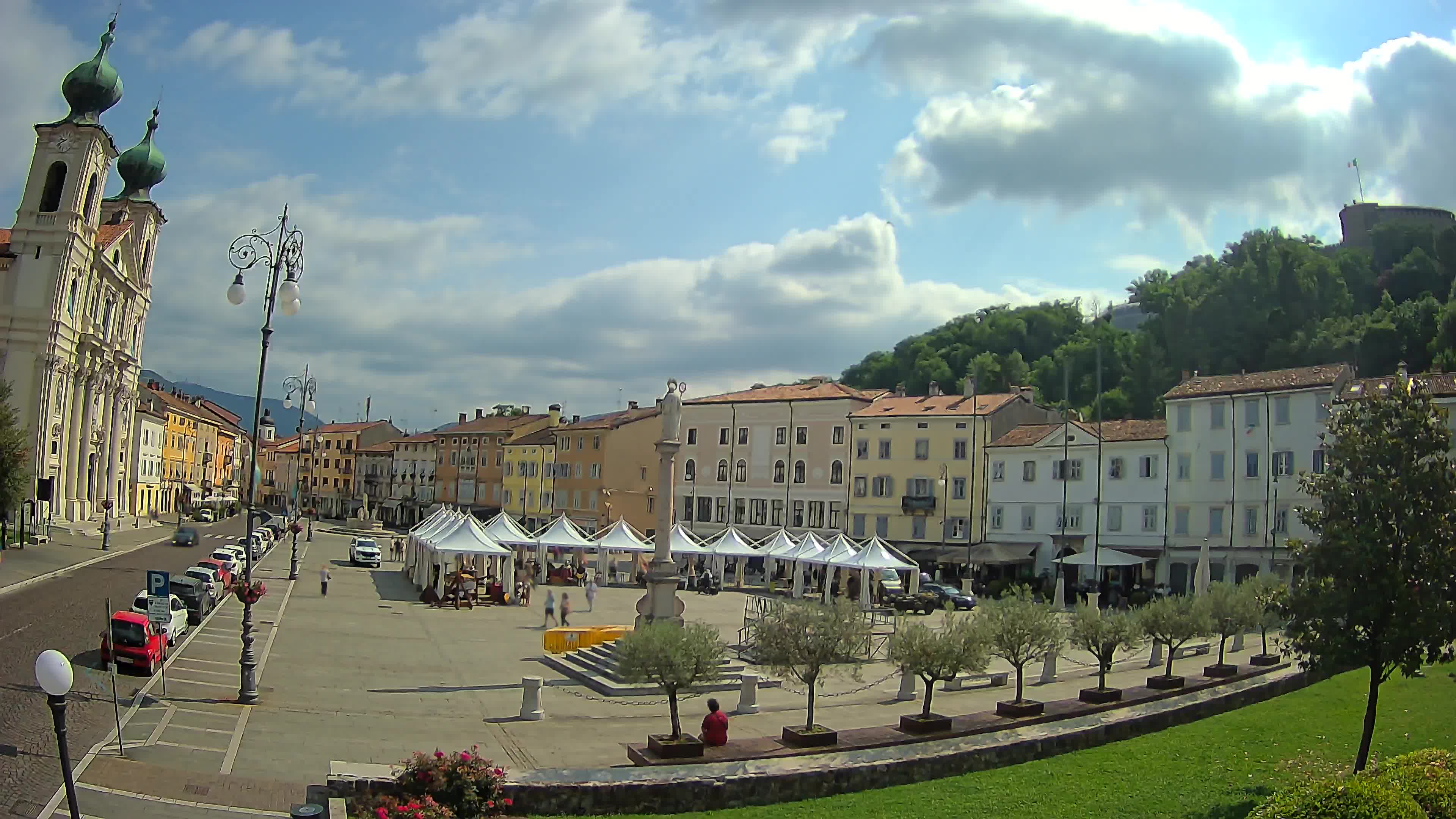 Webcam Gorizia Vittoria square – Church of st. Ignazio