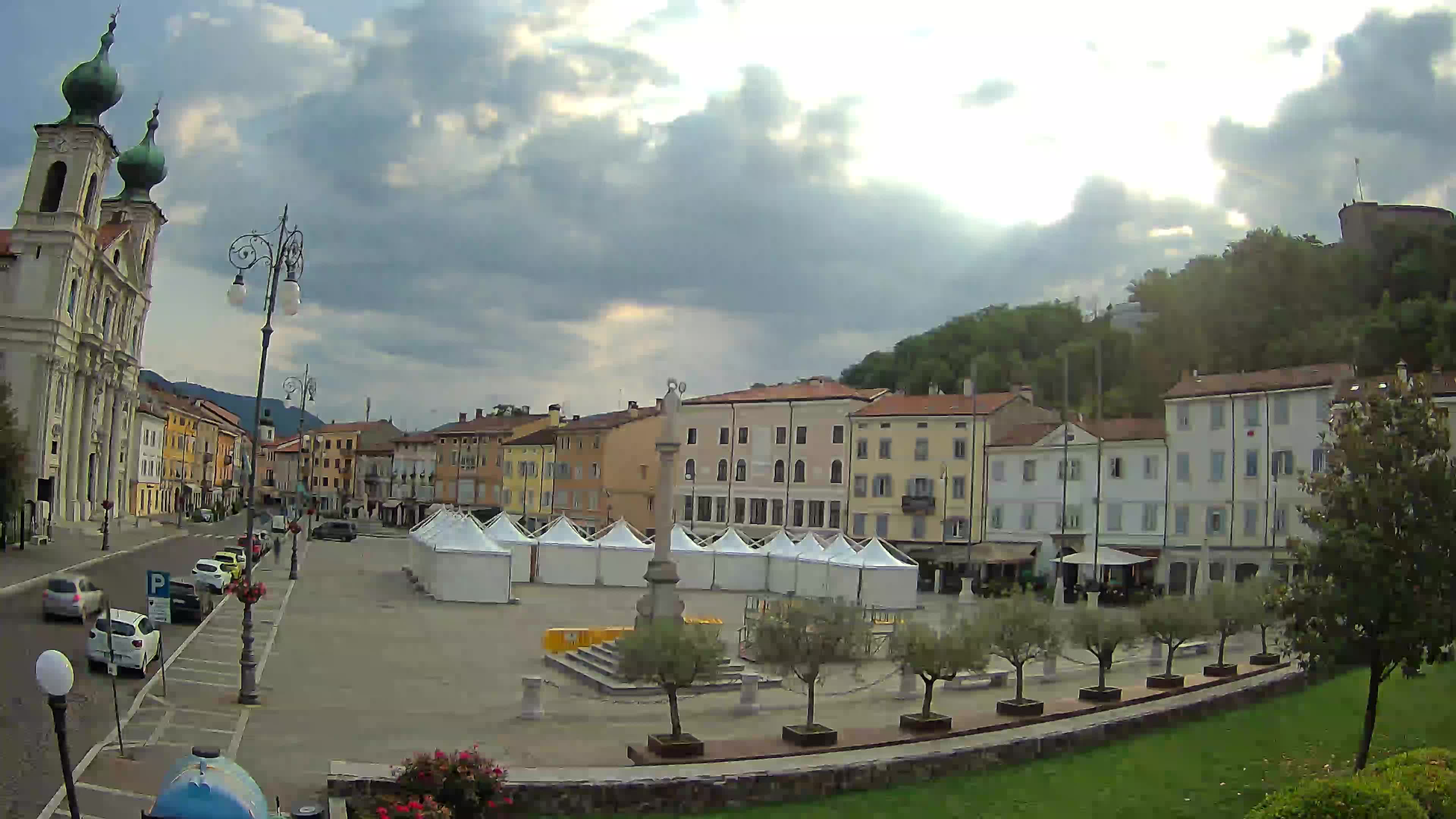 Webcam Gorizia Vittoria square – Church of st. Ignazio