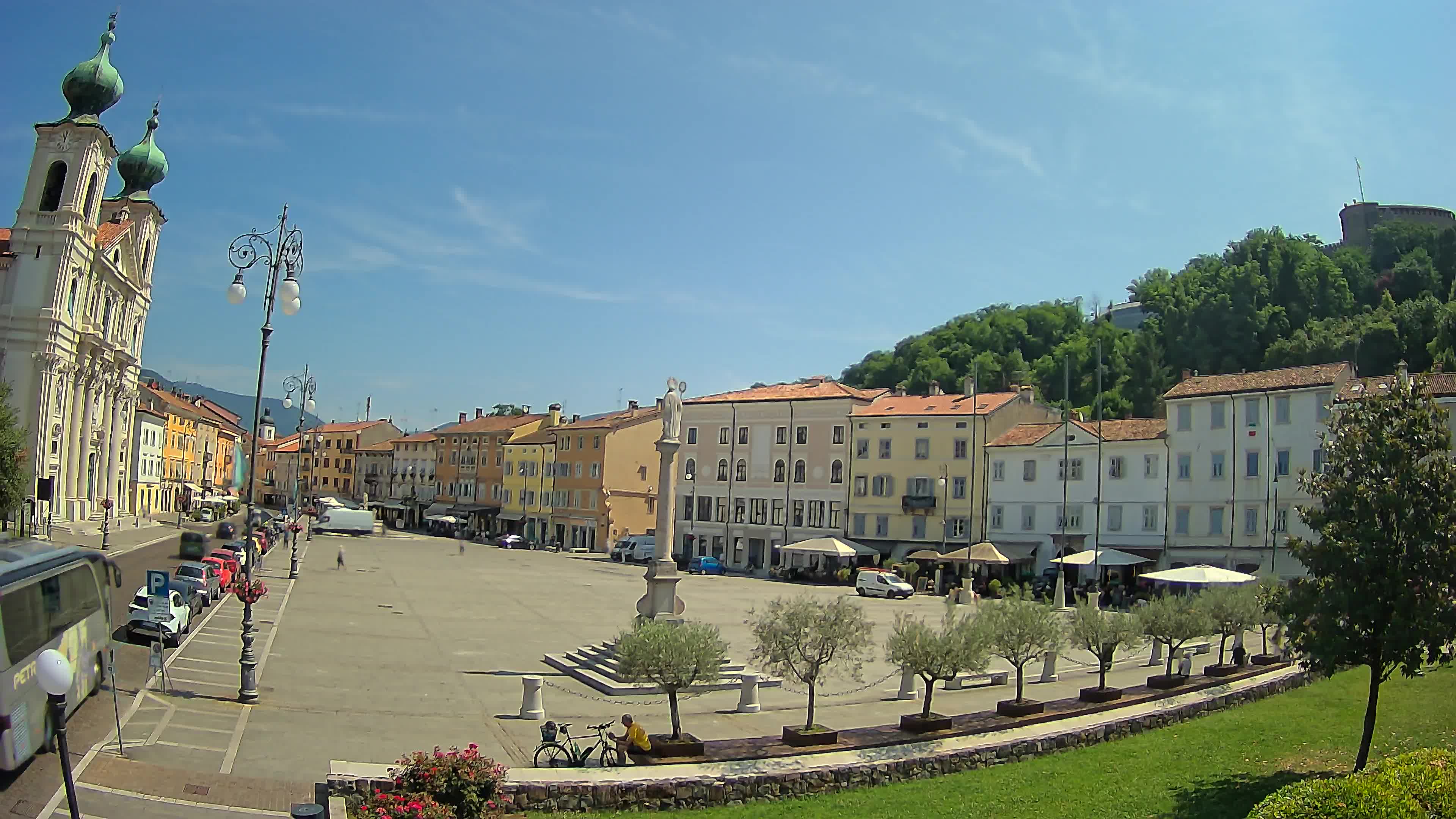 Webcam Gorizia Vittoria square – Church of st. Ignazio