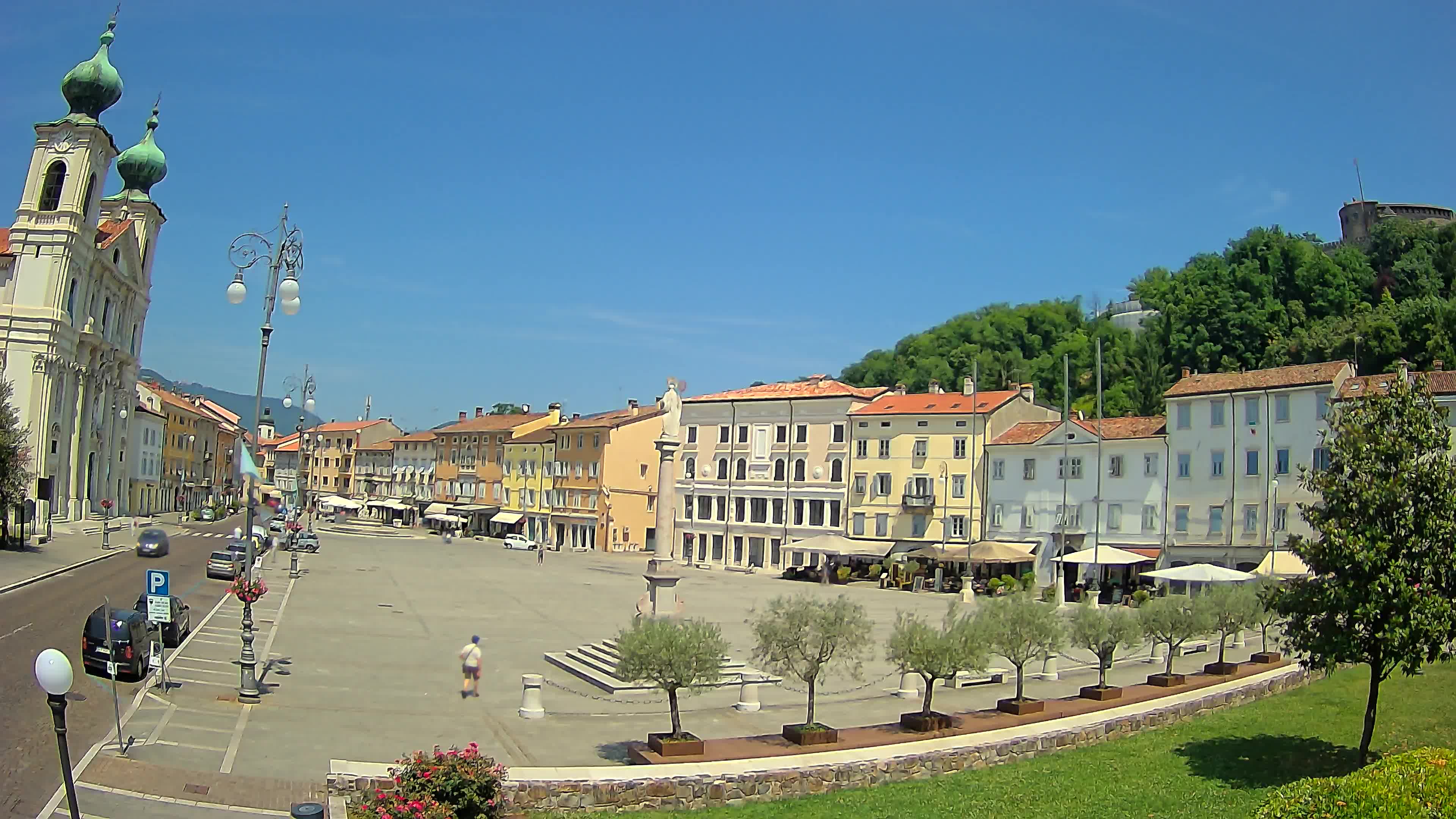Webcam Gorizia Vittoria square – Church of st. Ignazio
