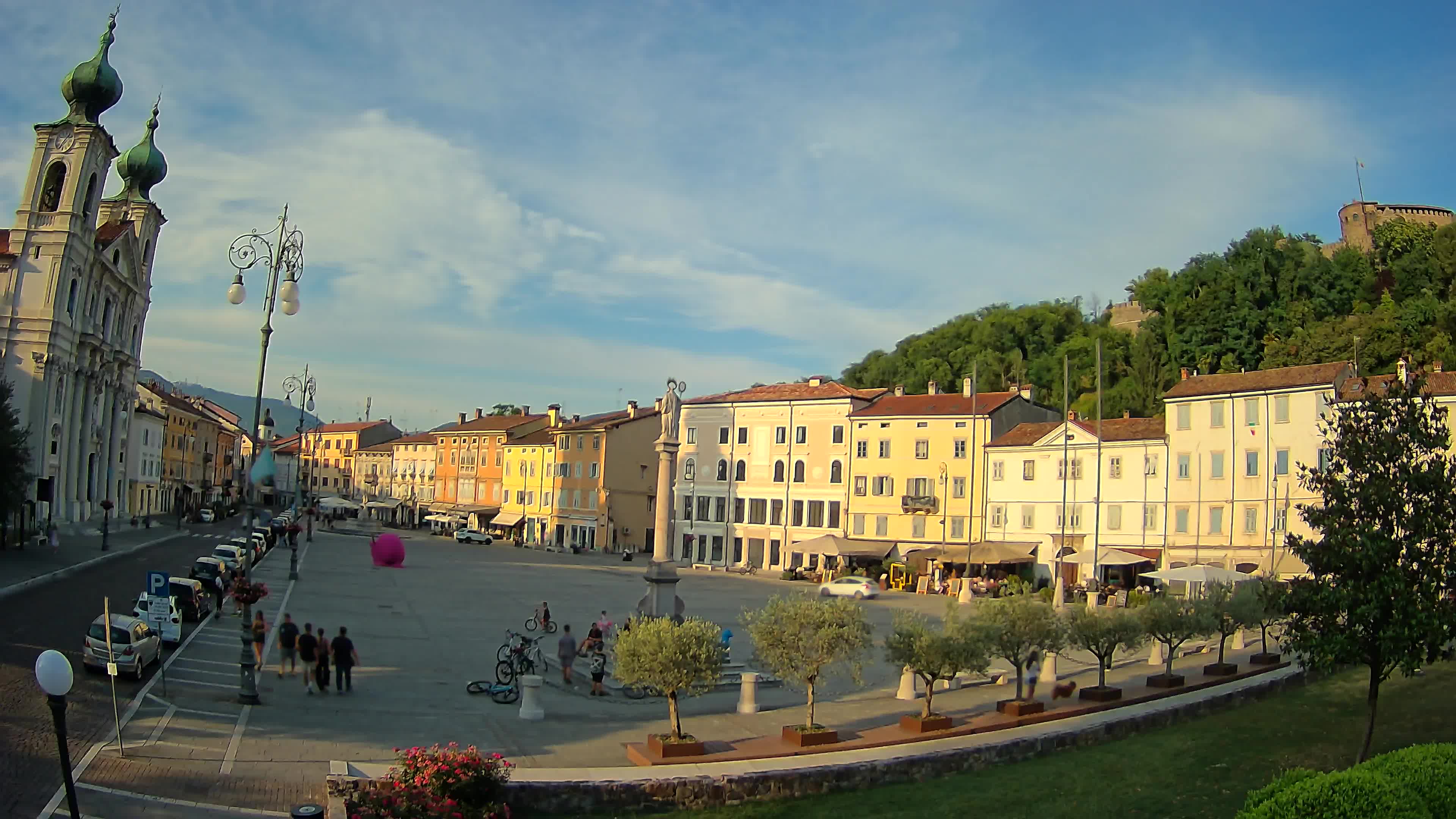 Webcam Gorizia Vittoria square – Church of st. Ignazio
