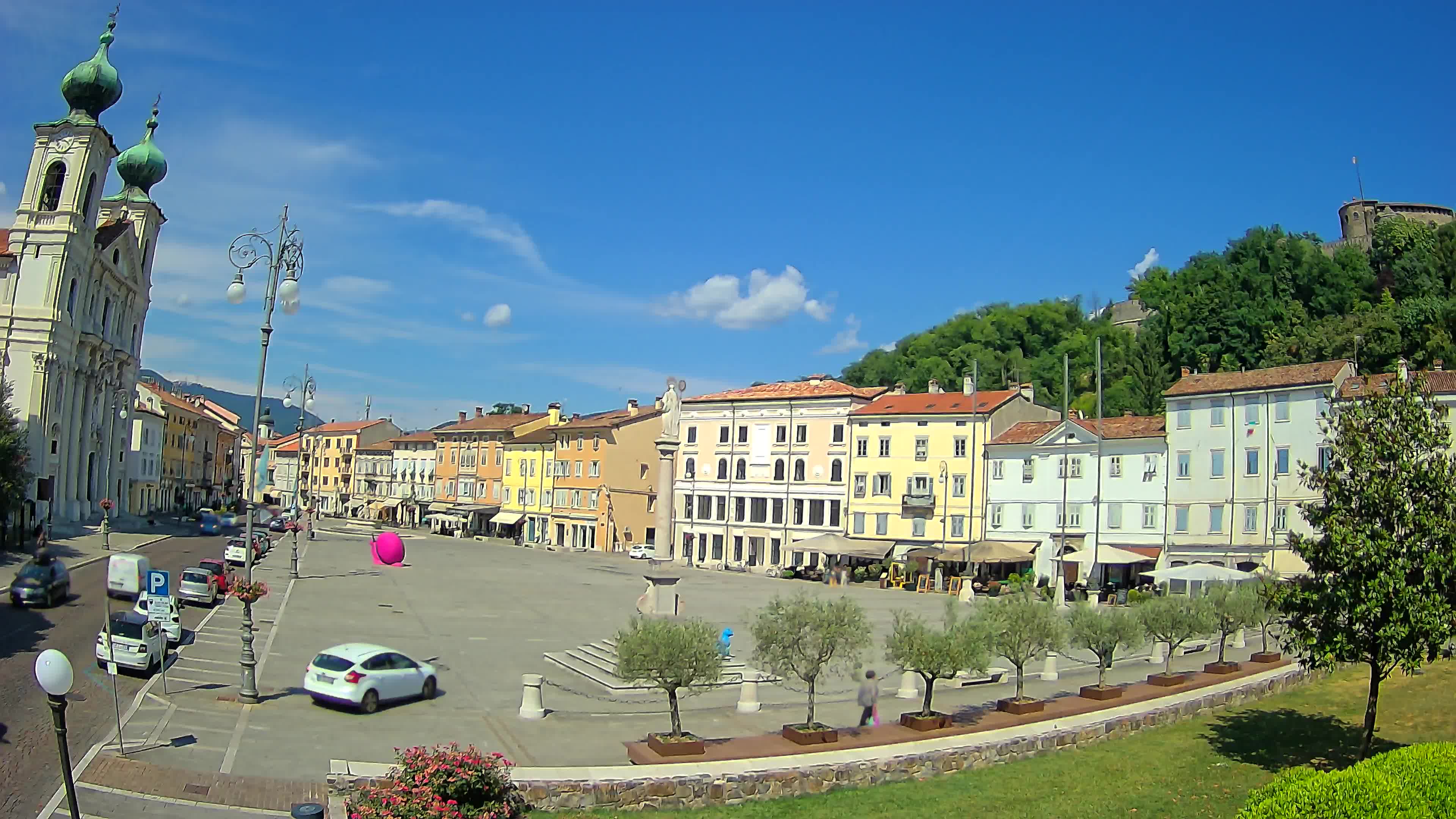 Webcam Gorizia Vittoria square – Church of st. Ignazio