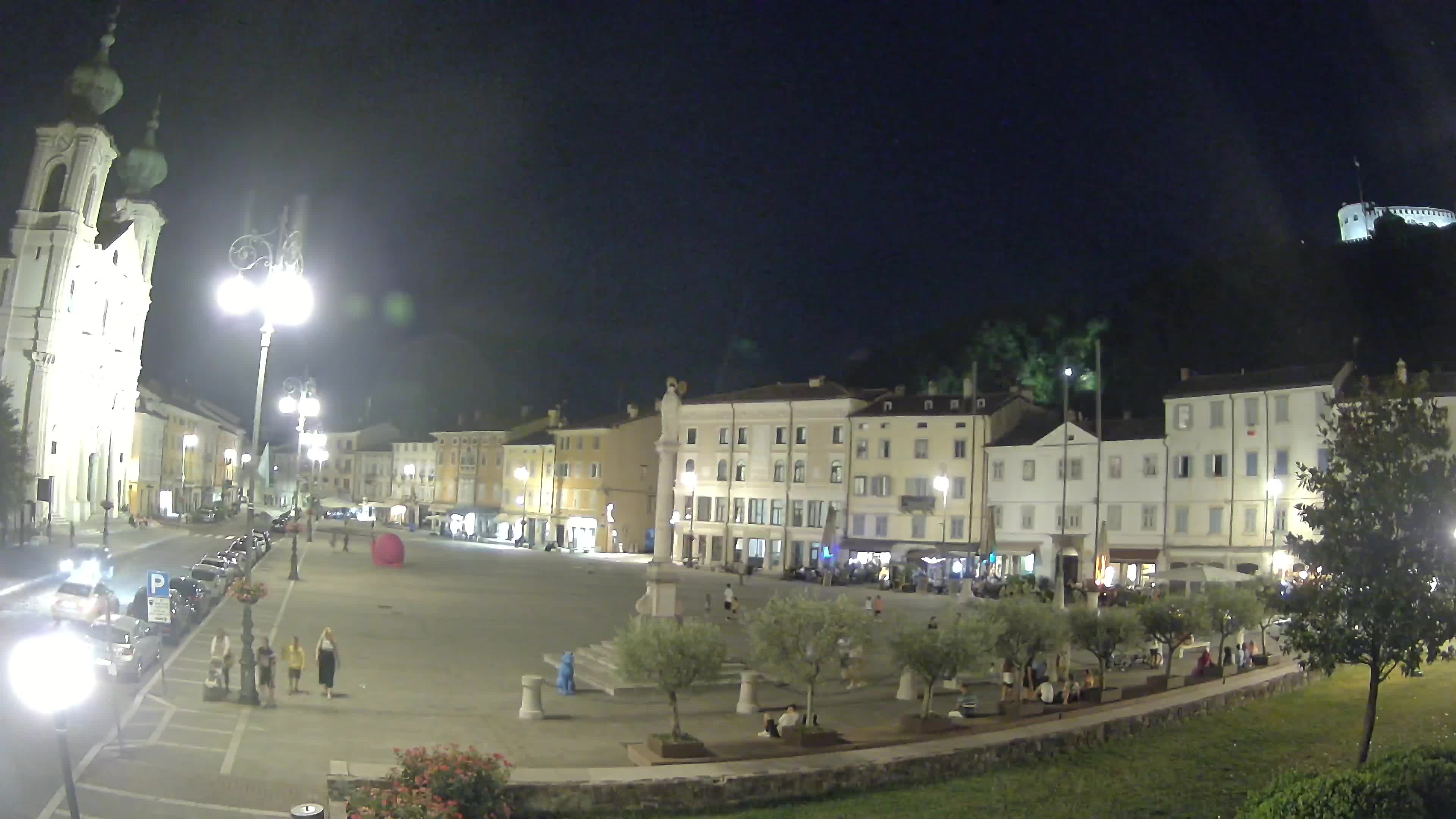 Webcam Gorizia Vittoria square – Church of st. Ignazio
