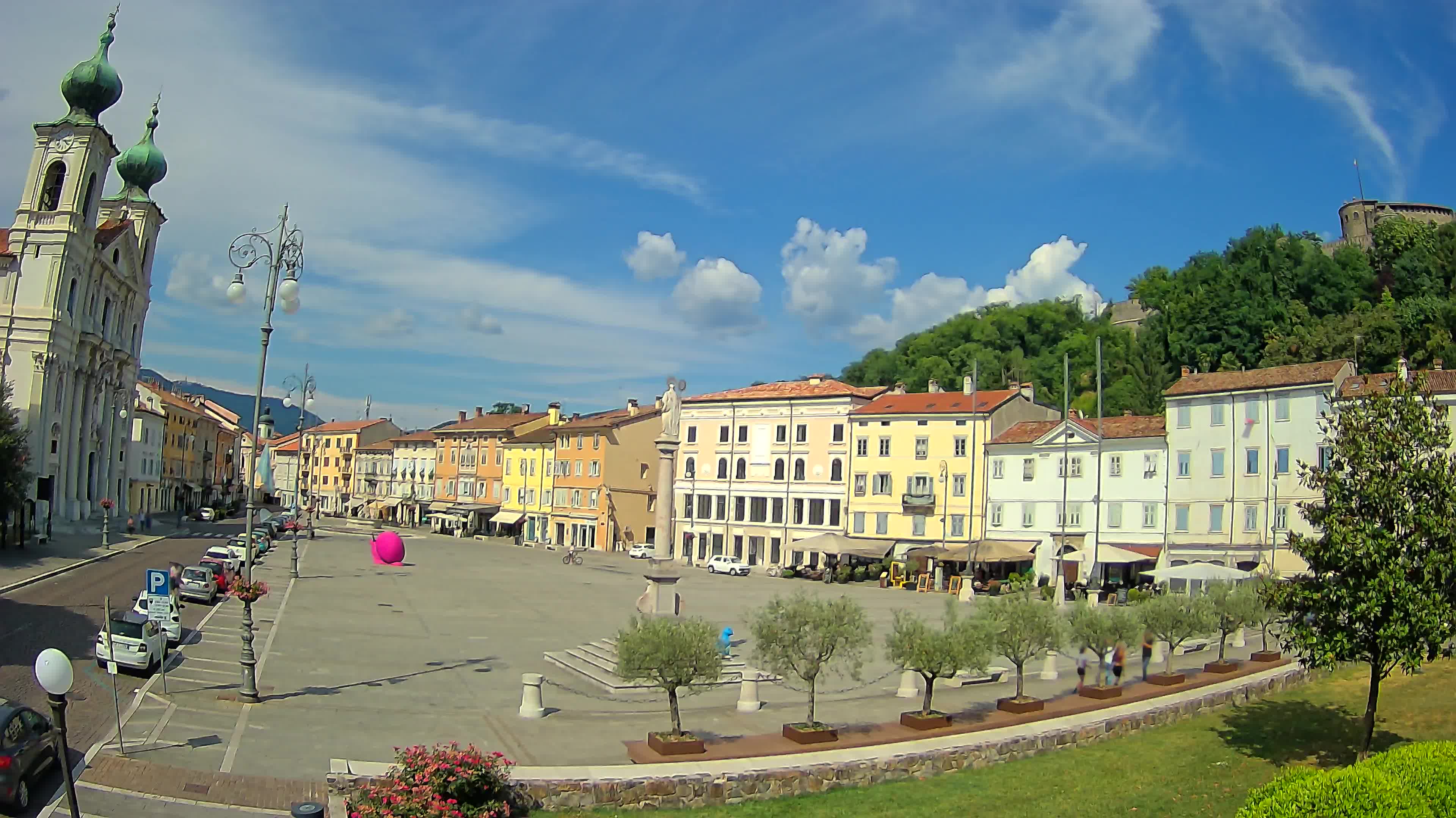 Webcam Gorizia Vittoria square – Church of st. Ignazio