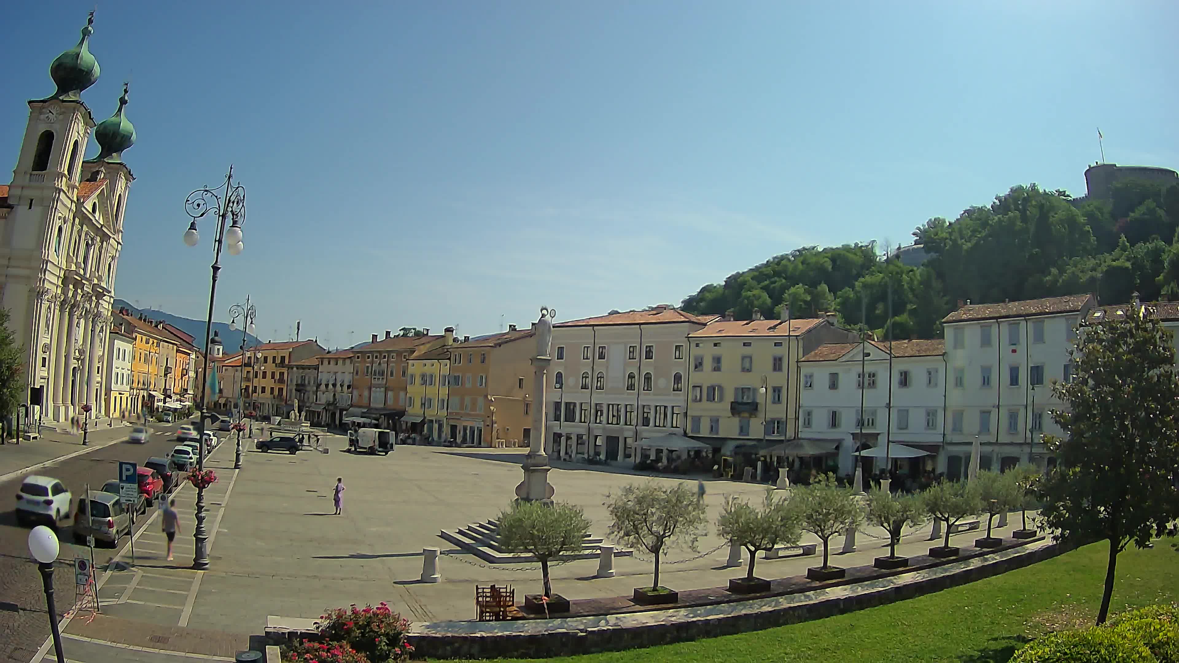 Webcam Gorizia Vittoria square – Church of st. Ignazio