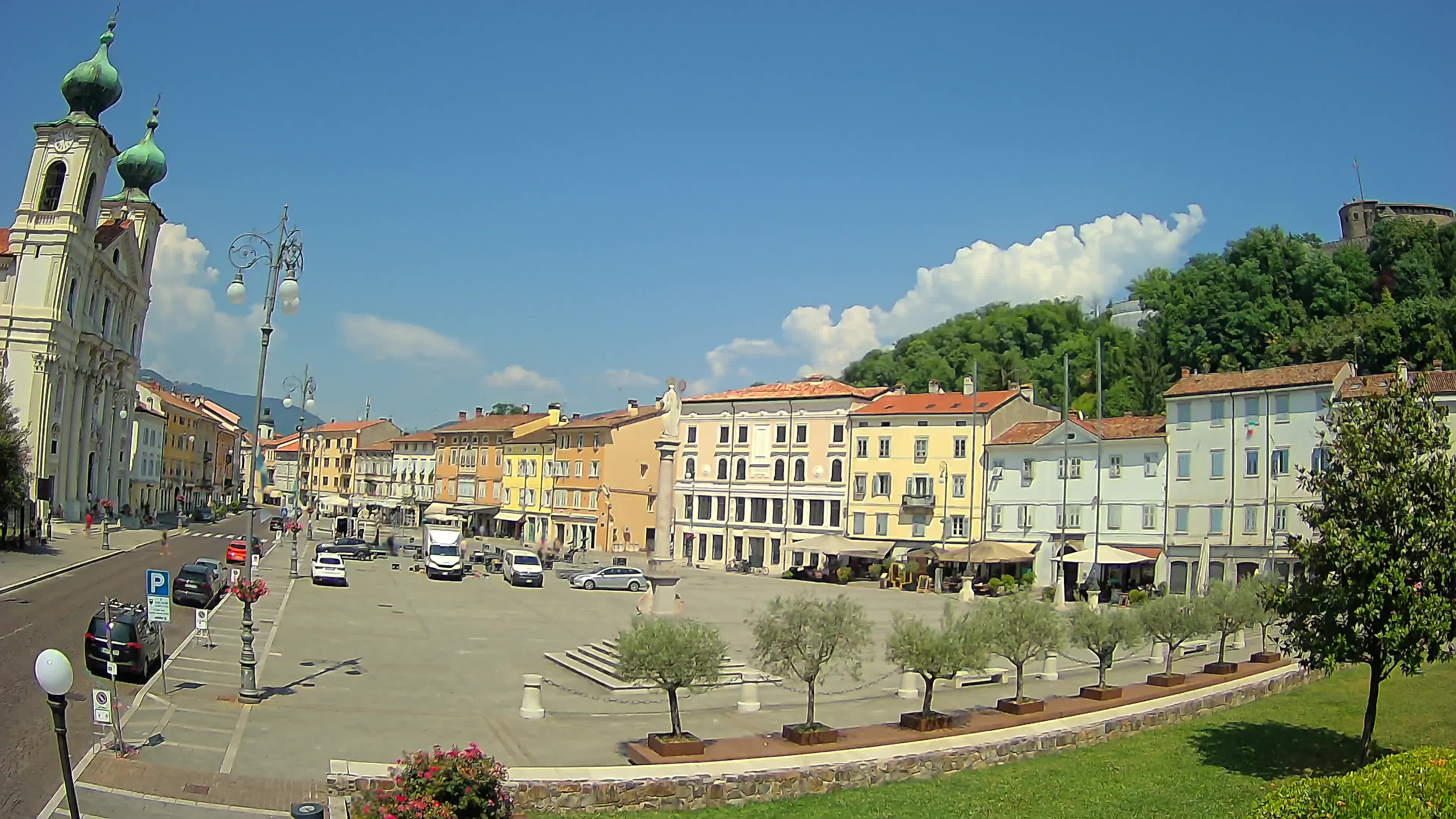 Webcam Gorizia Vittoria square – Church of st. Ignazio
