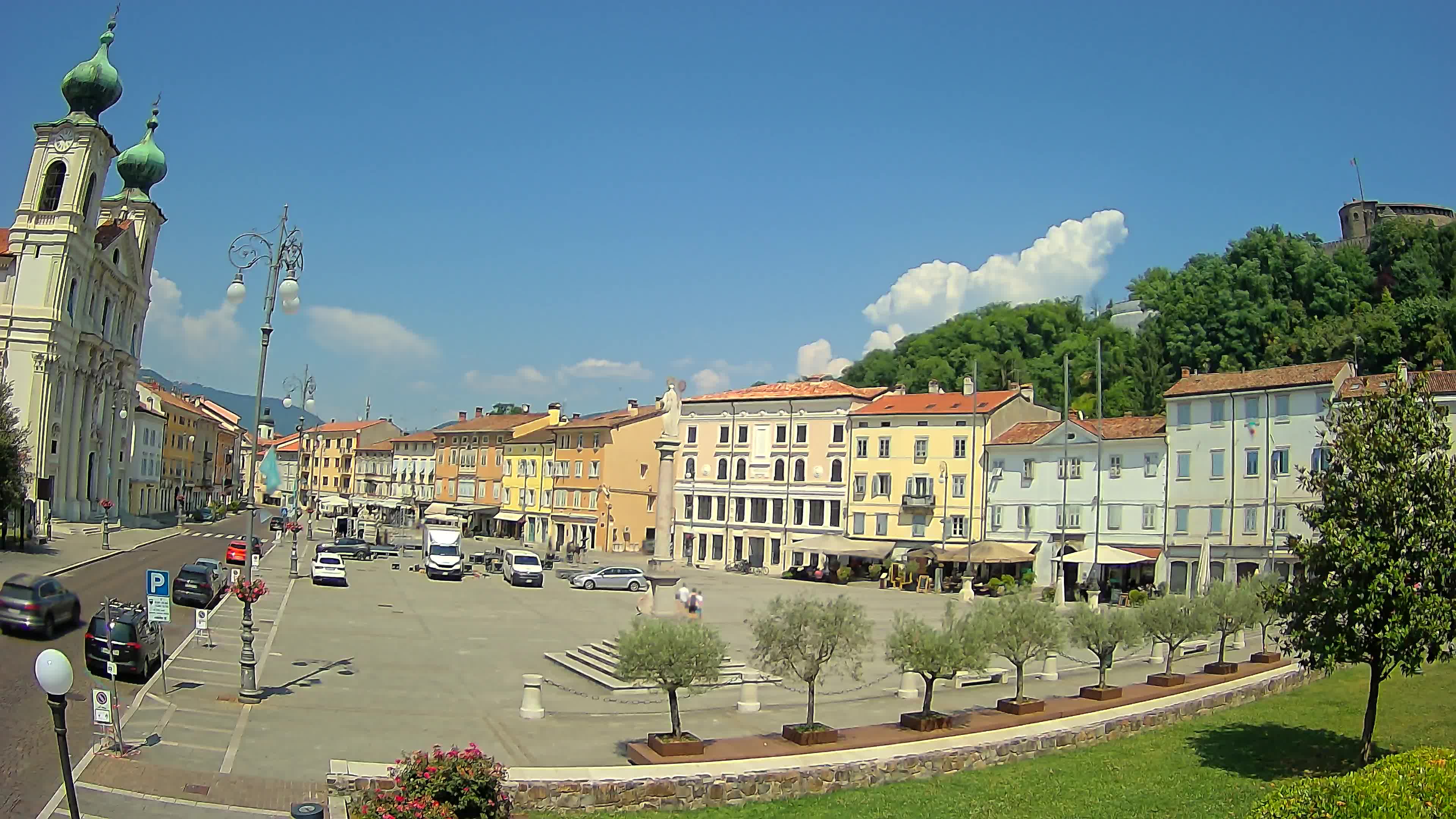 Webcam Gorizia Vittoria square – Church of st. Ignazio