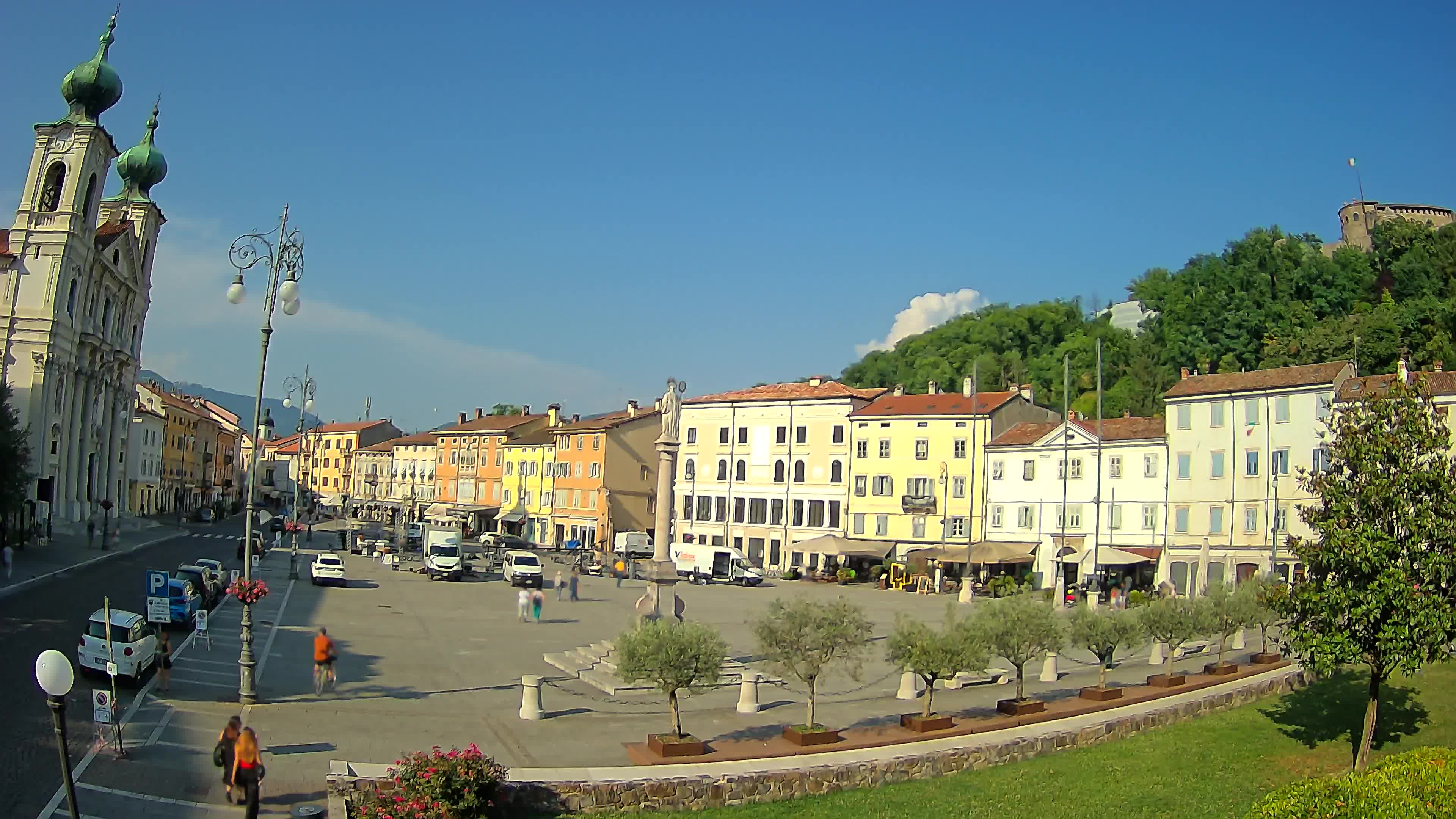 Webcam Gorizia Vittoria square – Church of st. Ignazio