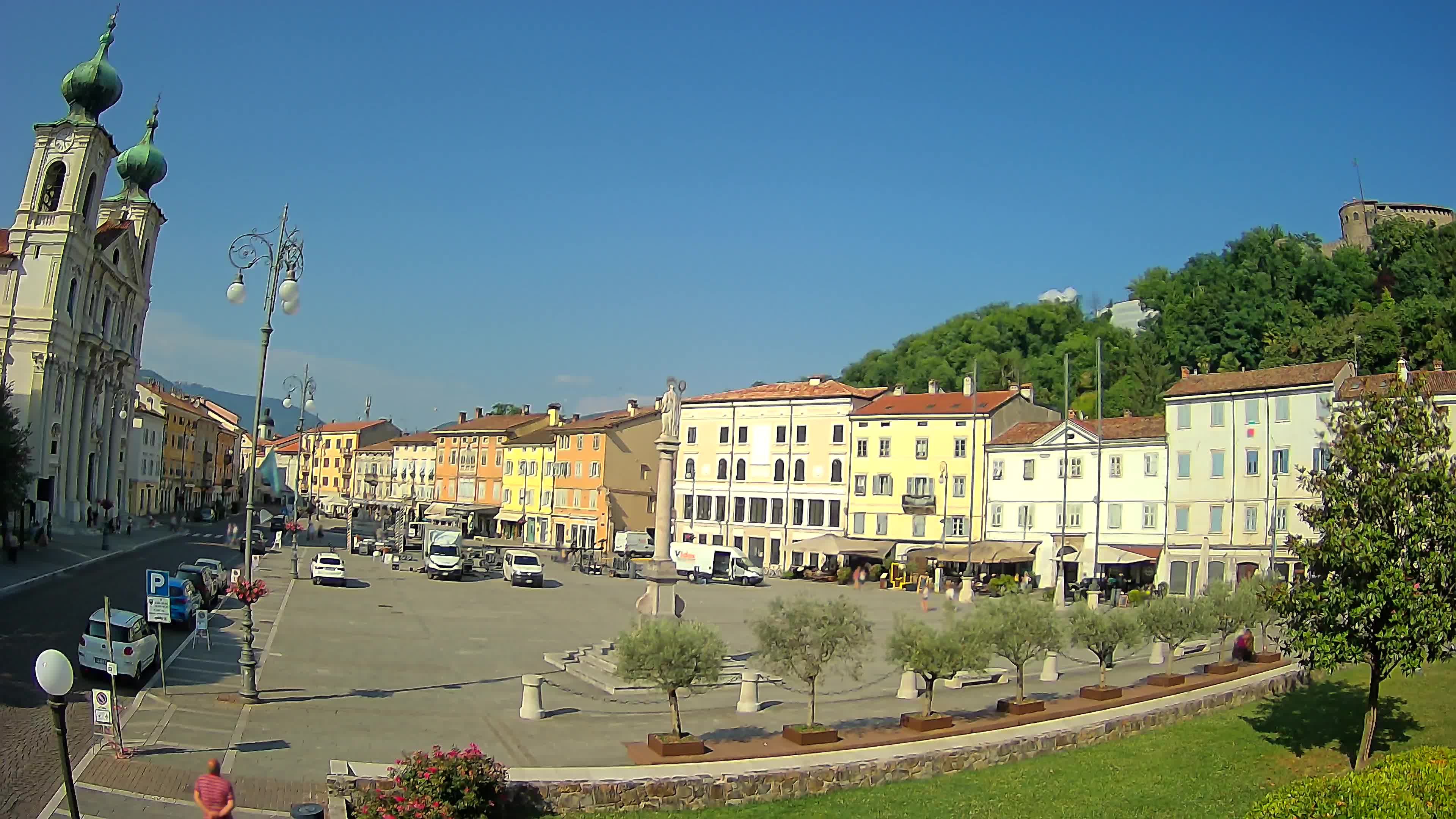 Webcam Gorizia Vittoria square – Church of st. Ignazio