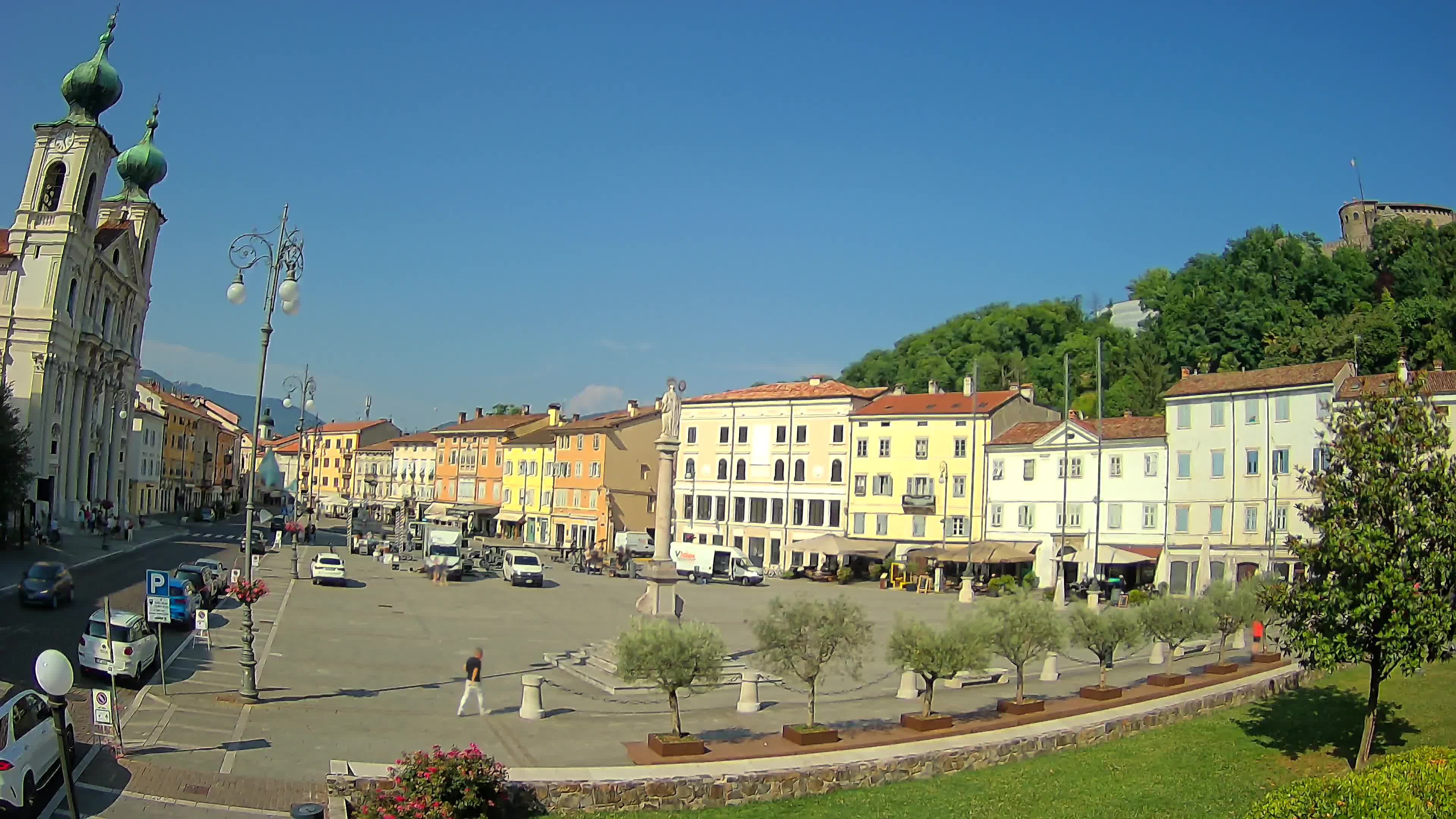 Webcam Gorizia Vittoria square – Church of st. Ignazio