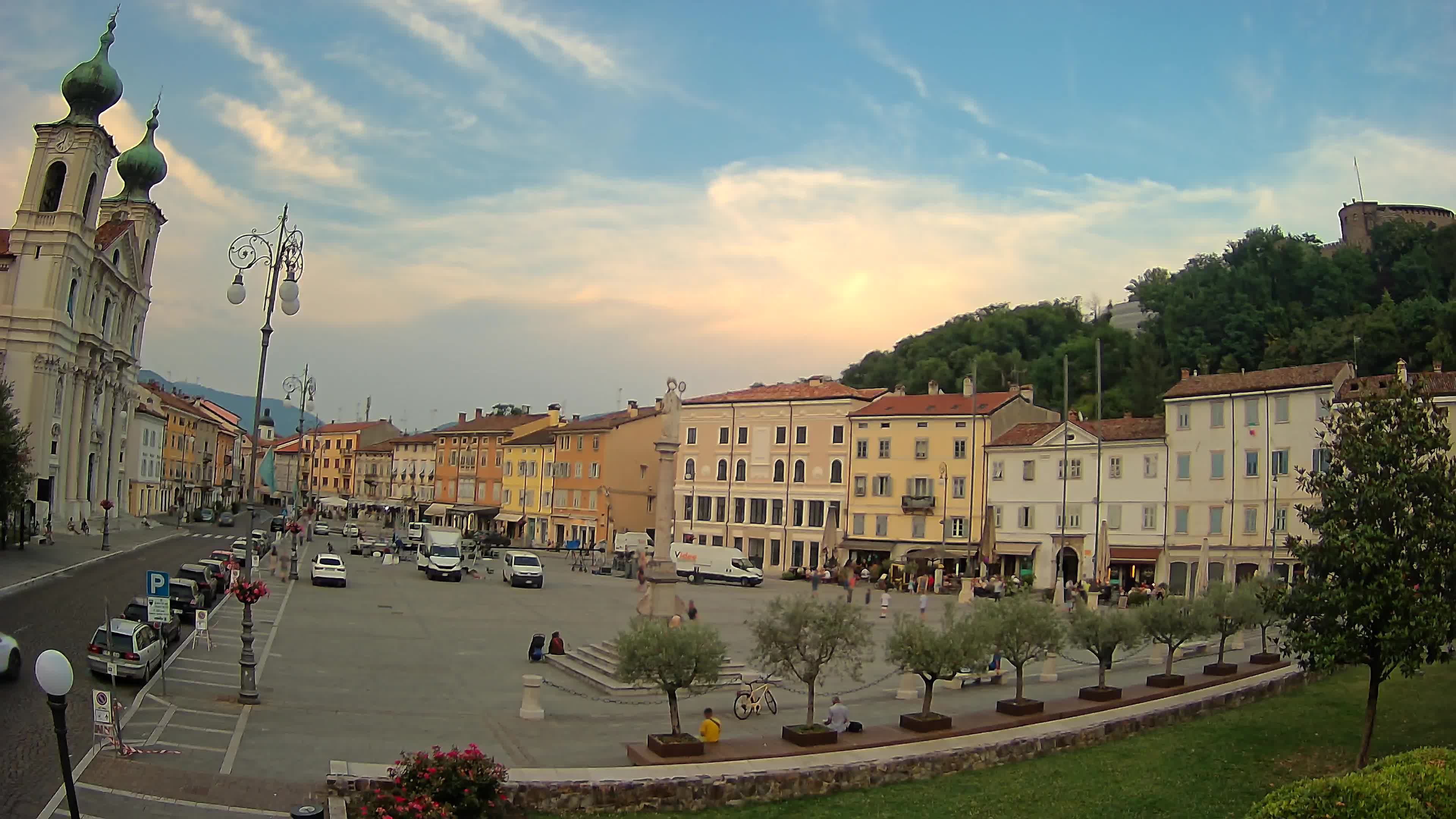 Webcam Gorizia Vittoria square – Church of st. Ignazio