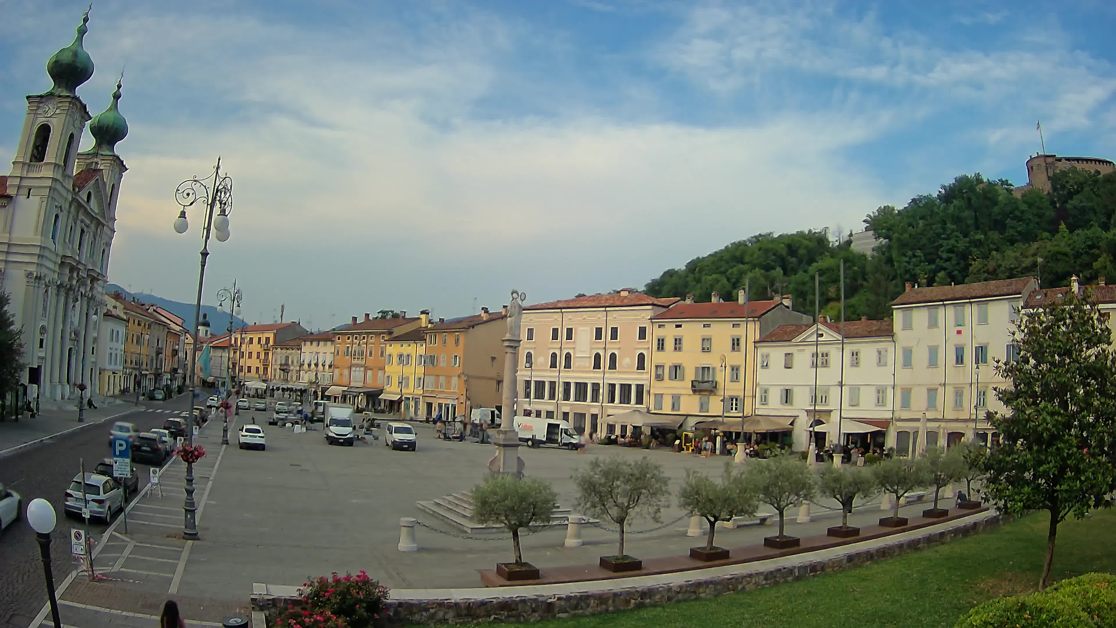 Webcam Gorizia Vittoria square – Church of st. Ignazio