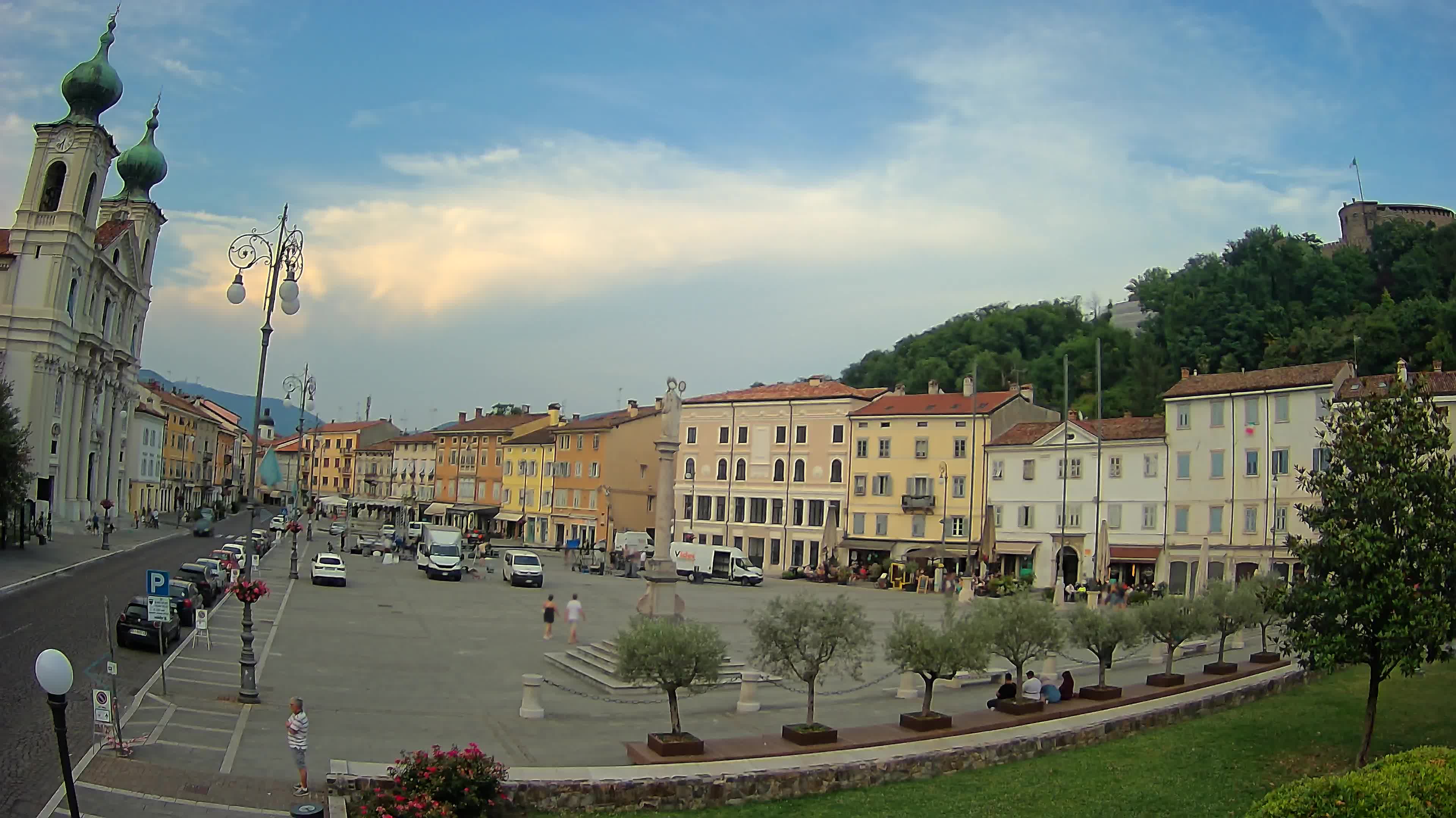 Webcam Gorizia Vittoria square – Church of st. Ignazio