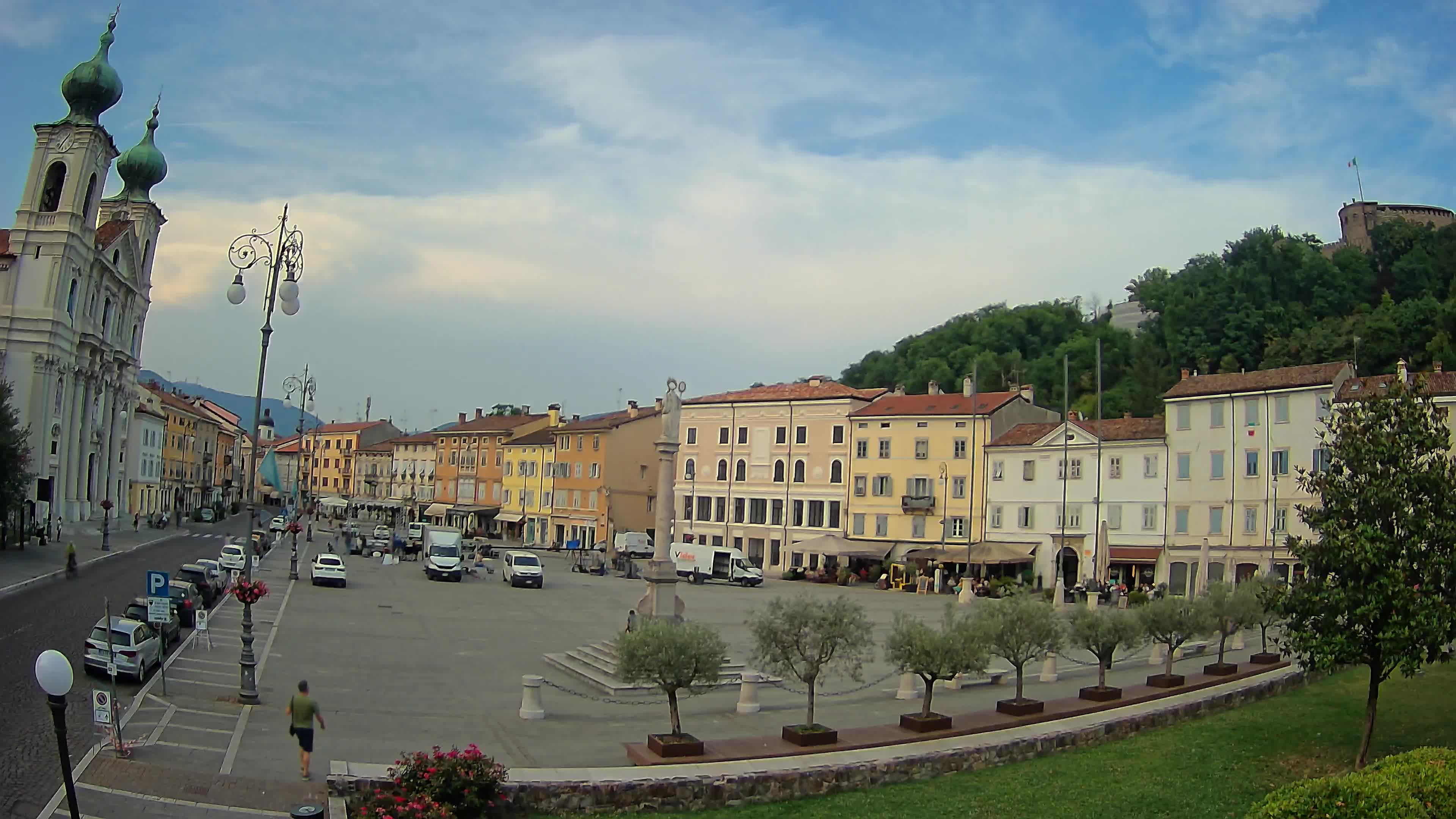 Webcam Gorizia Vittoria square – Church of st. Ignazio