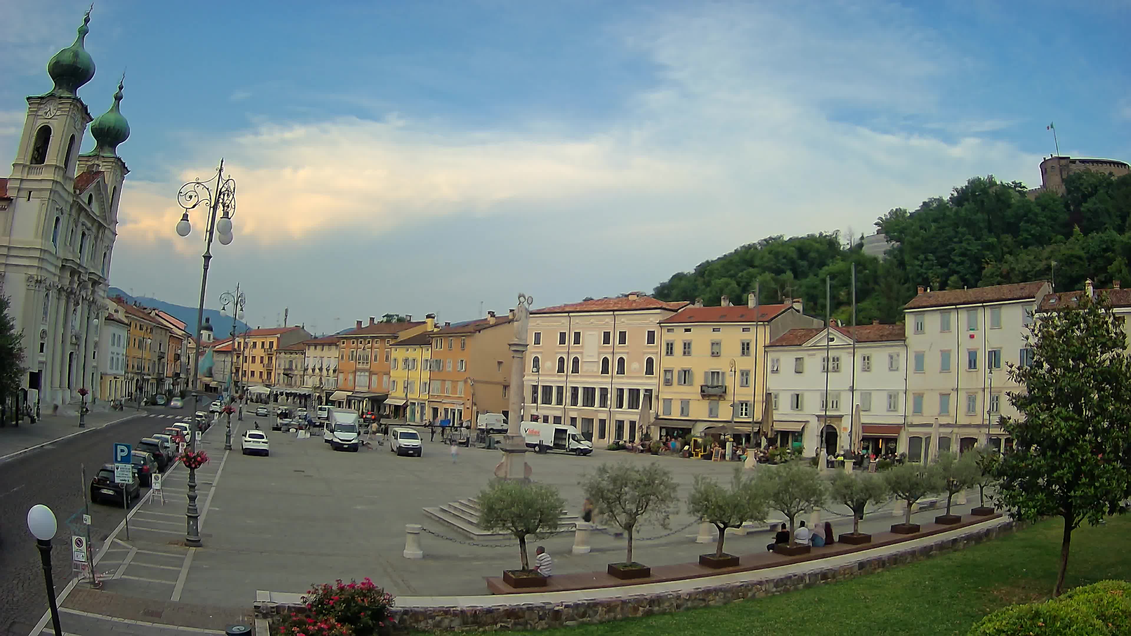 Webcam Gorizia Vittoria square – Church of st. Ignazio