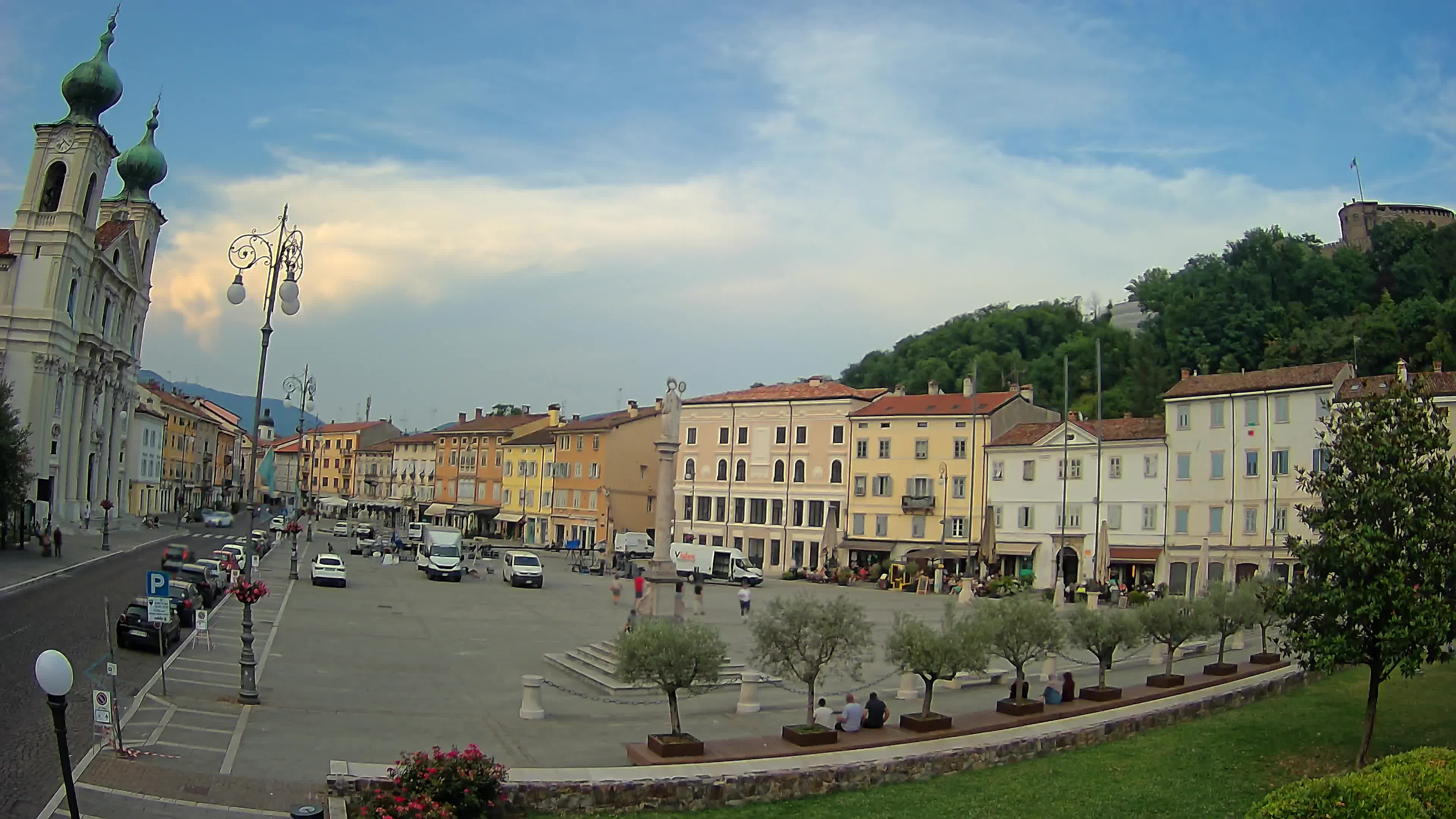 Webcam Gorizia Vittoria square – Church of st. Ignazio