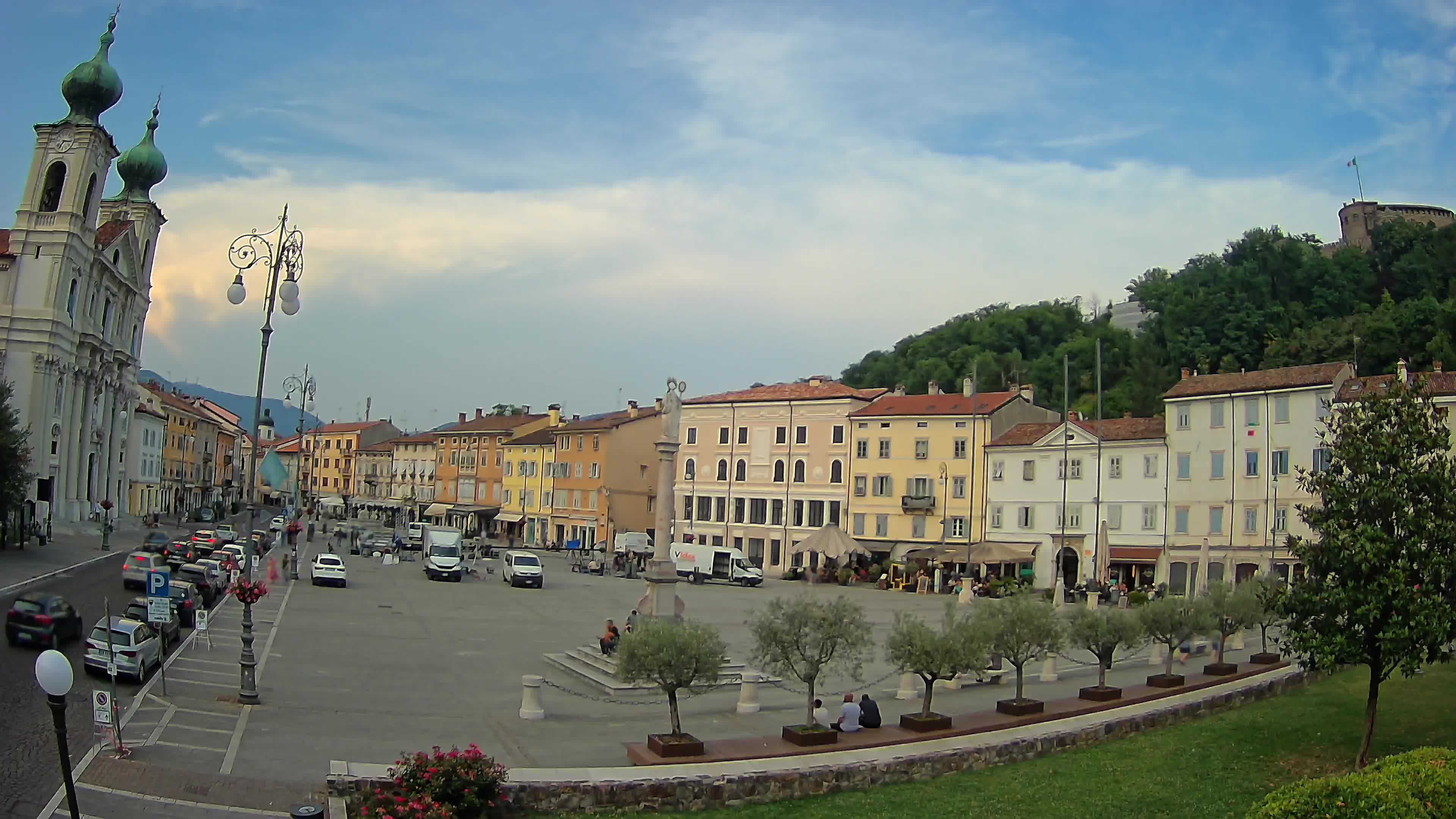 Webcam Gorizia Vittoria square – Church of st. Ignazio