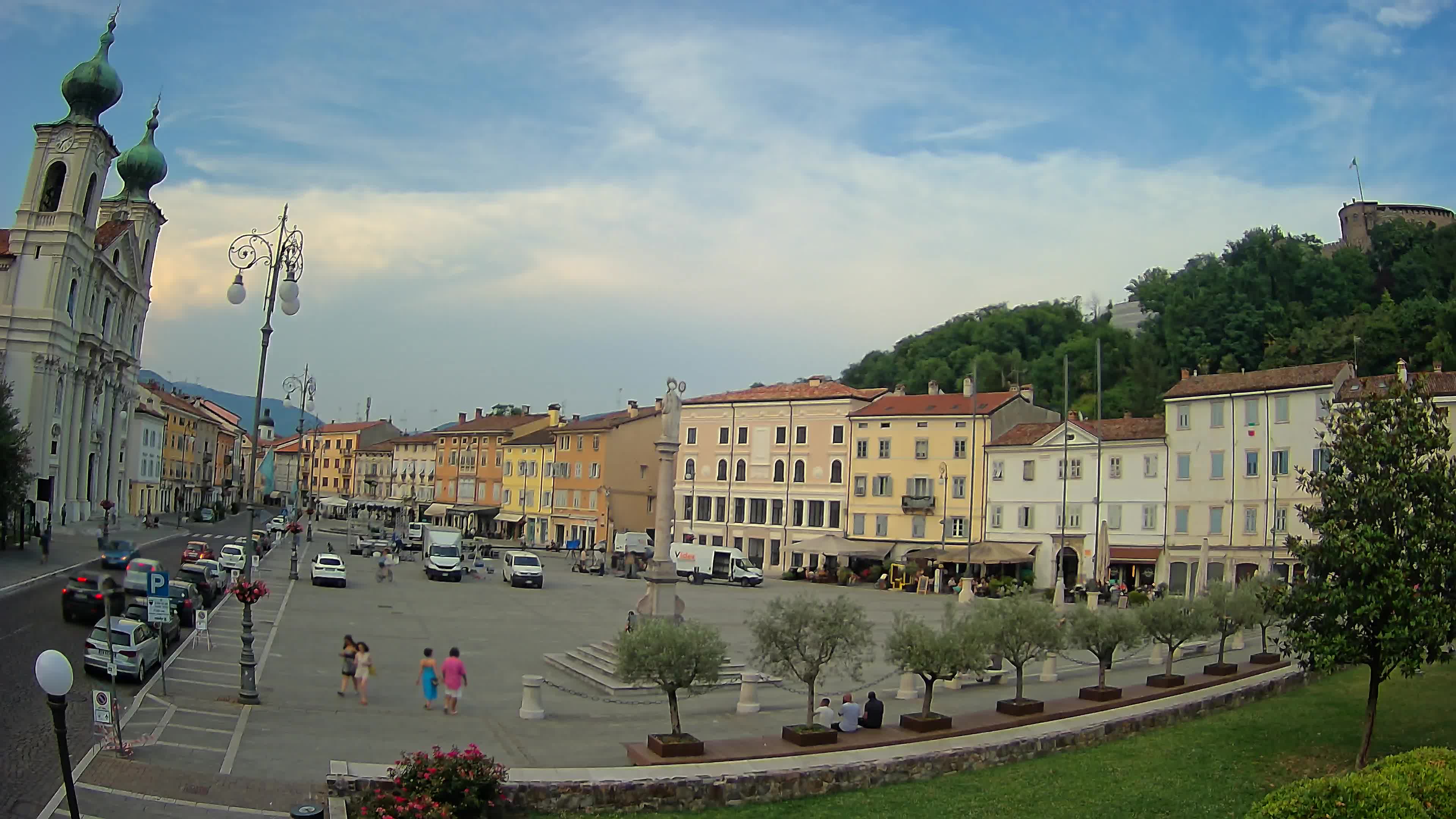 Webcam Gorizia Vittoria square – Church of st. Ignazio