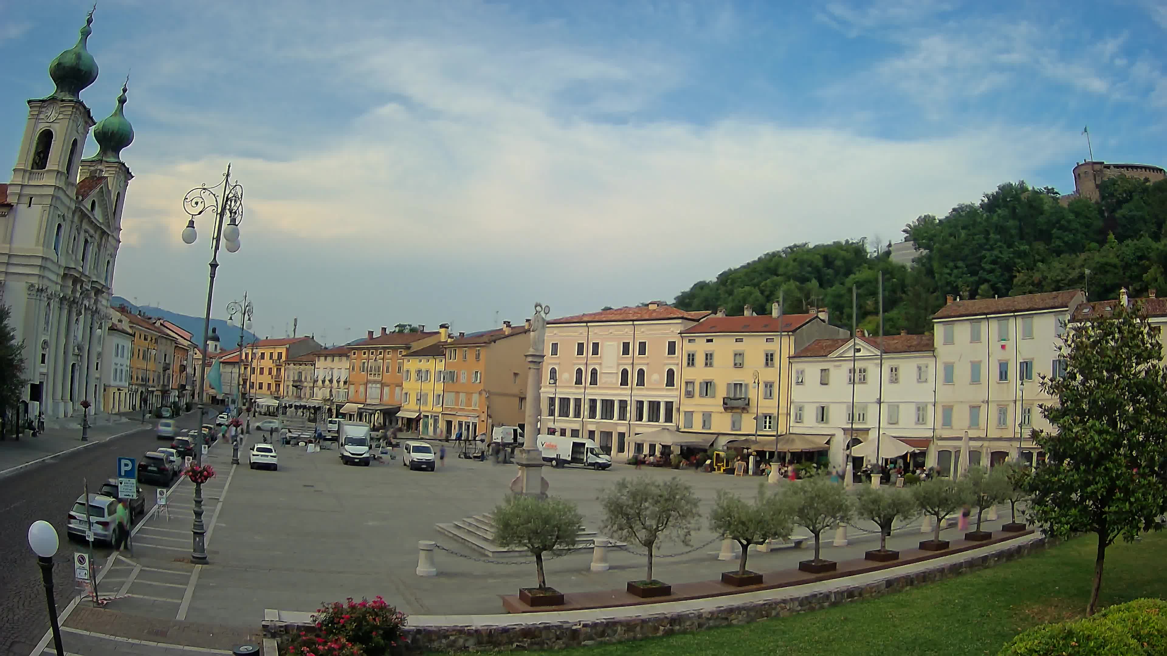 Webcam Gorizia Vittoria square – Church of st. Ignazio
