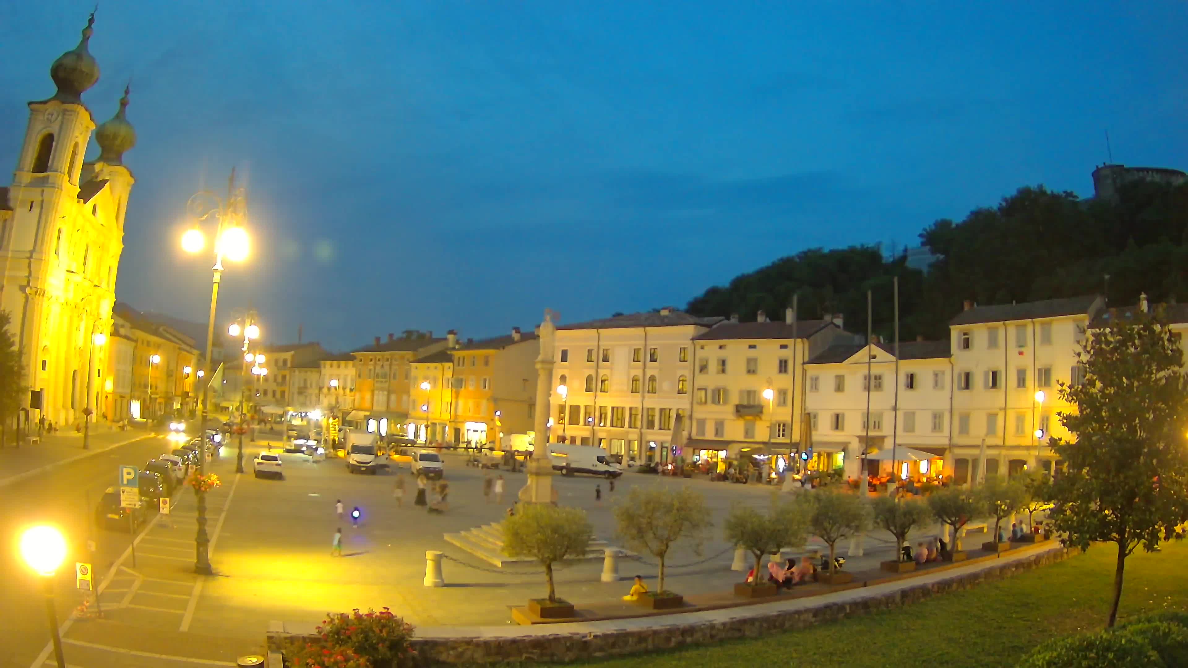 Webcam Gorizia Vittoria square – Church of st. Ignazio