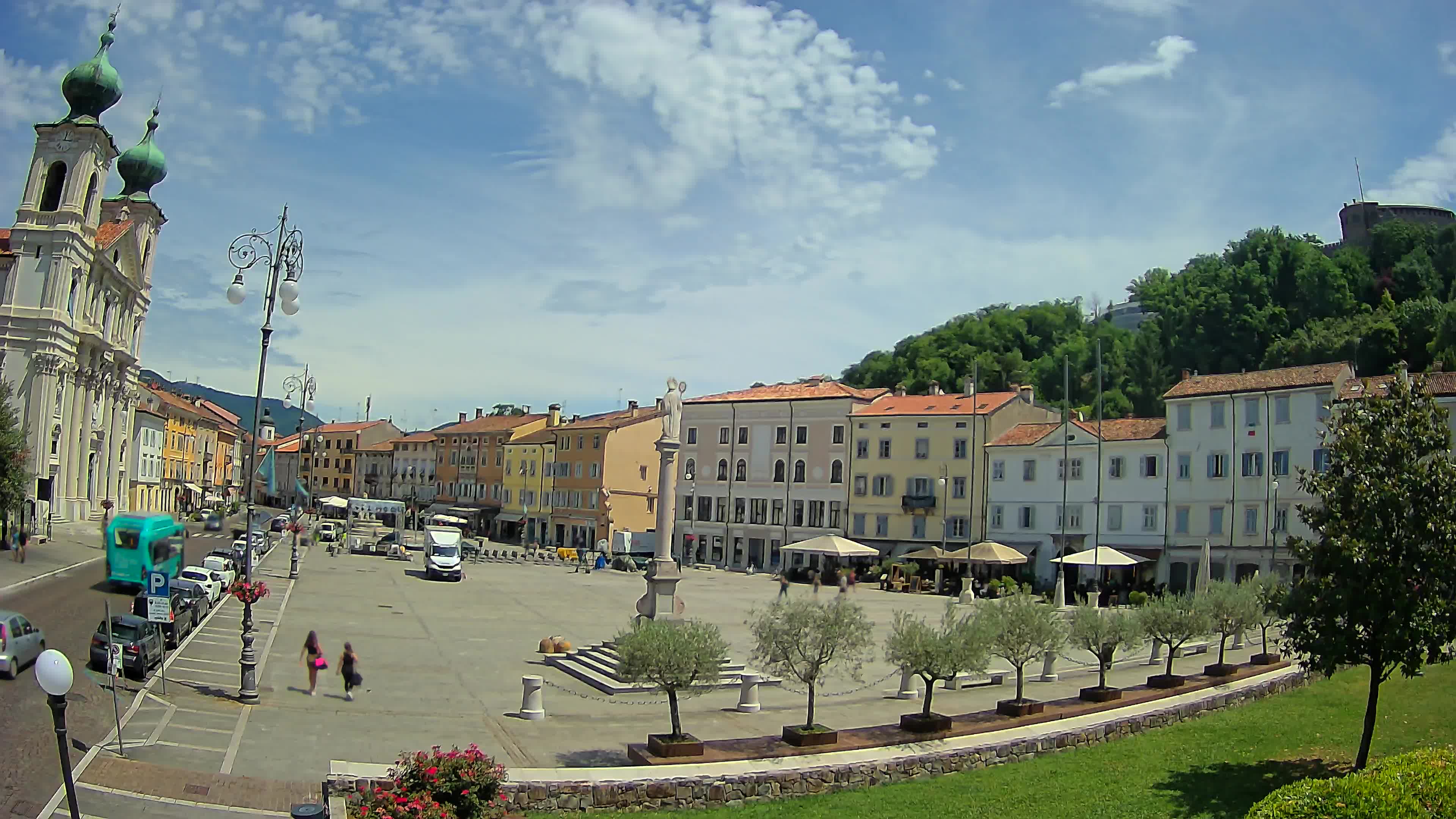 Webcam Gorizia Vittoria square – Church of st. Ignazio