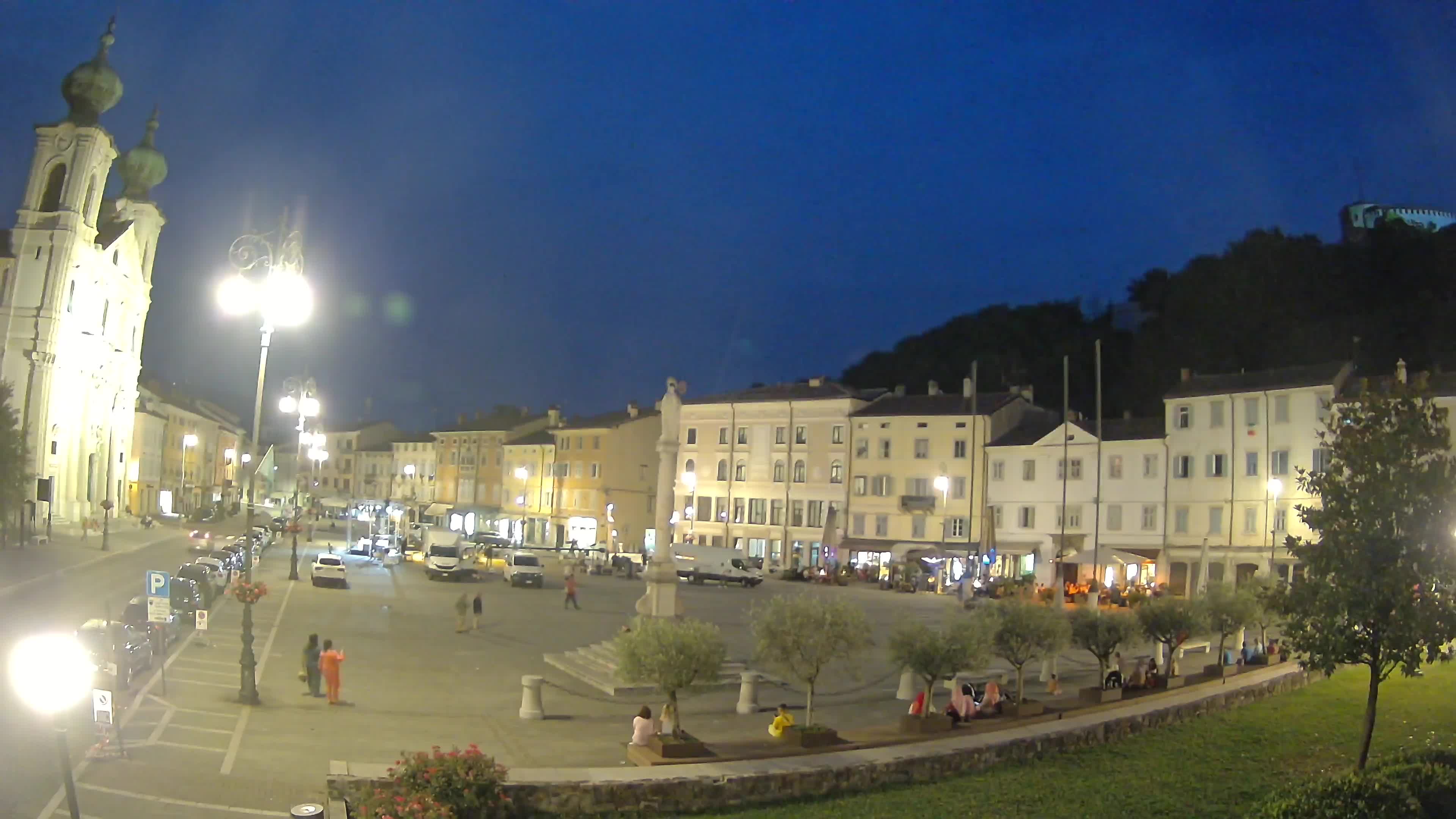 Webcam Gorizia Vittoria square – Church of st. Ignazio