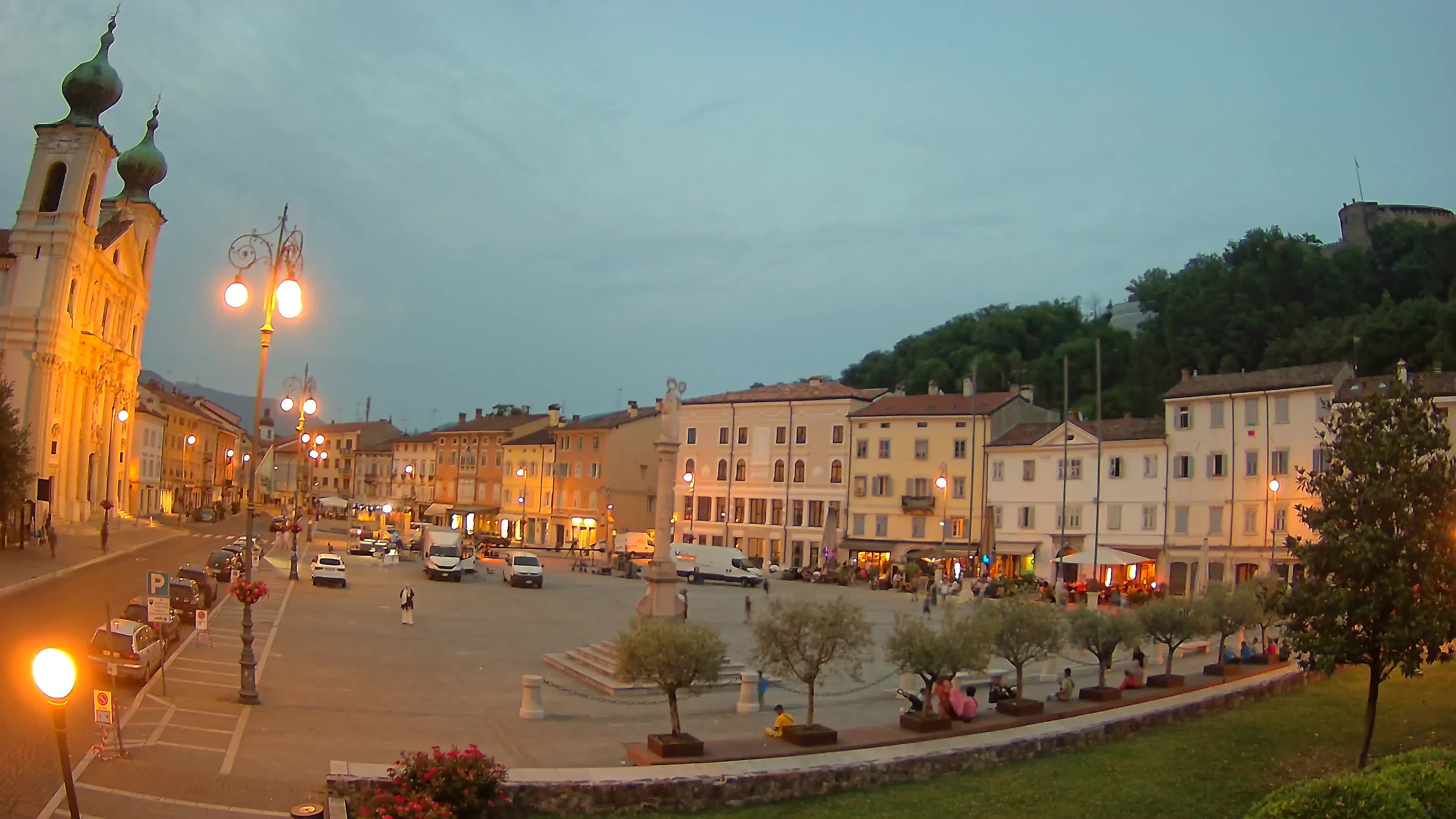 Gorizia – Place Vittoria – église st. Ignazio
