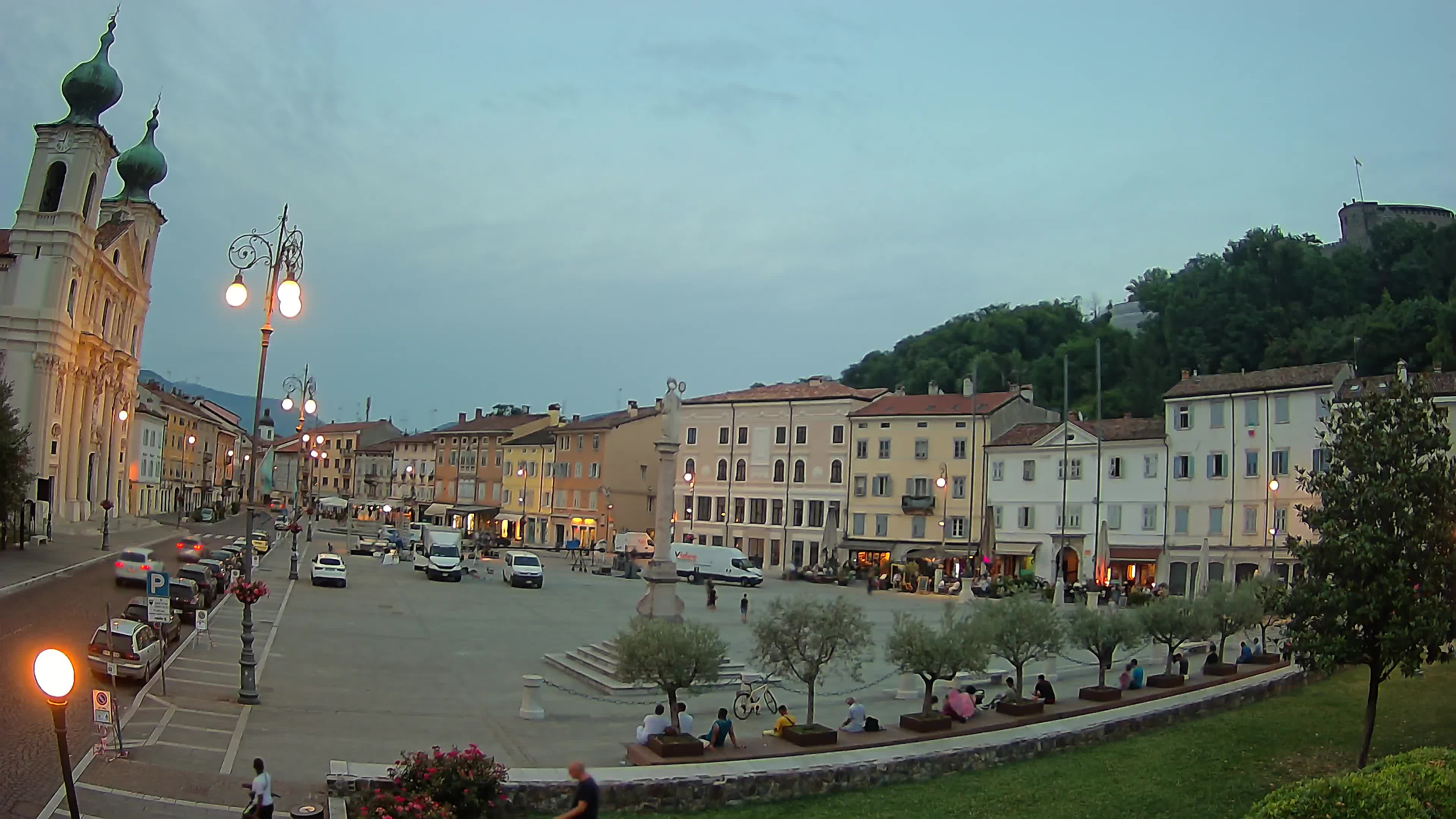 Webcam Gorizia Vittoria square – Church of st. Ignazio